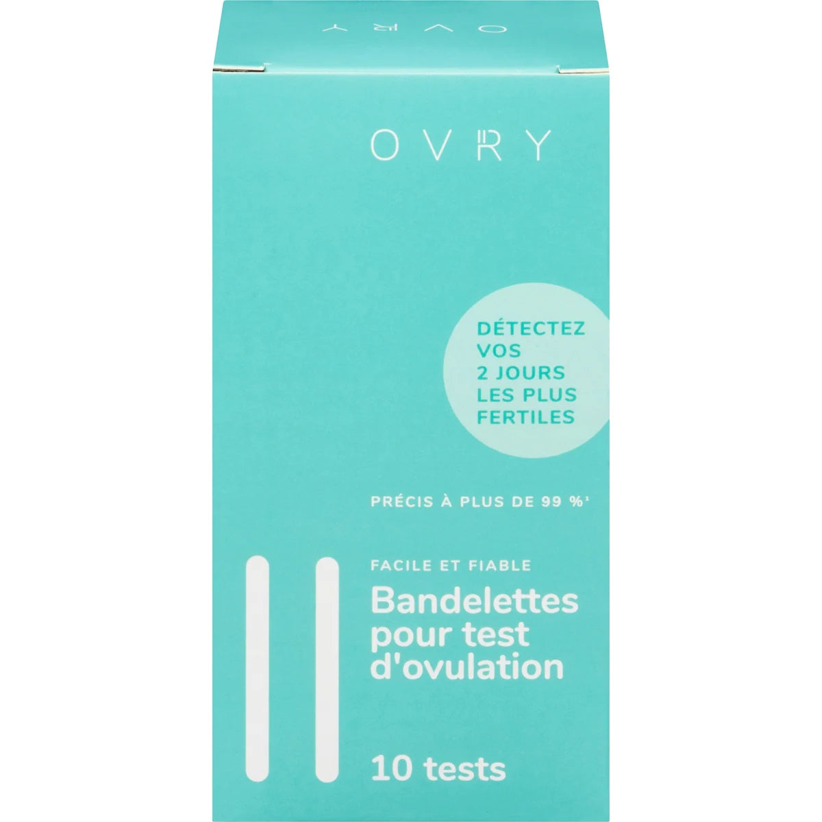 Bandelettes pour test d'ovulation