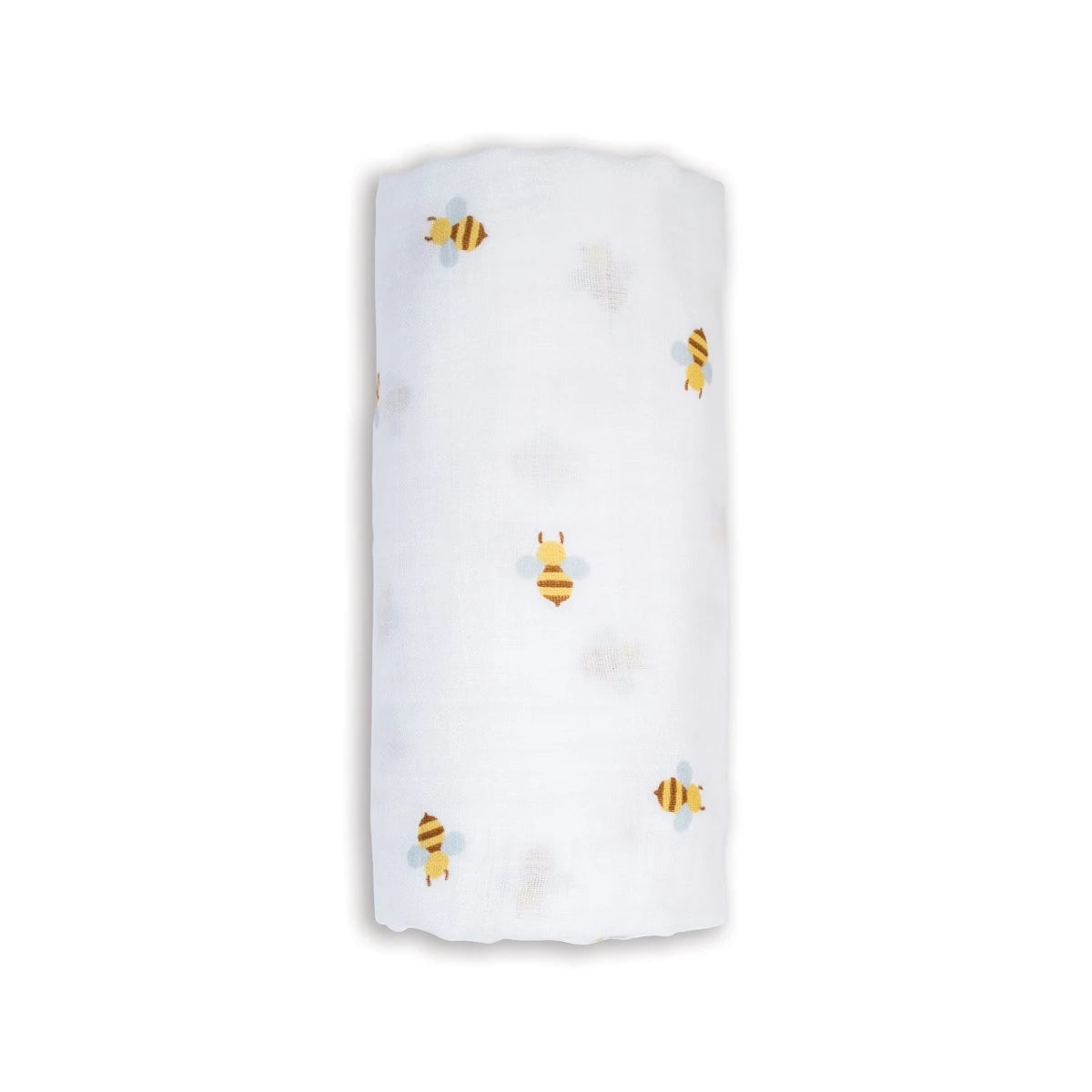 Couverture d'emmaillotage en mousseline de coton - 100 x 100 cm