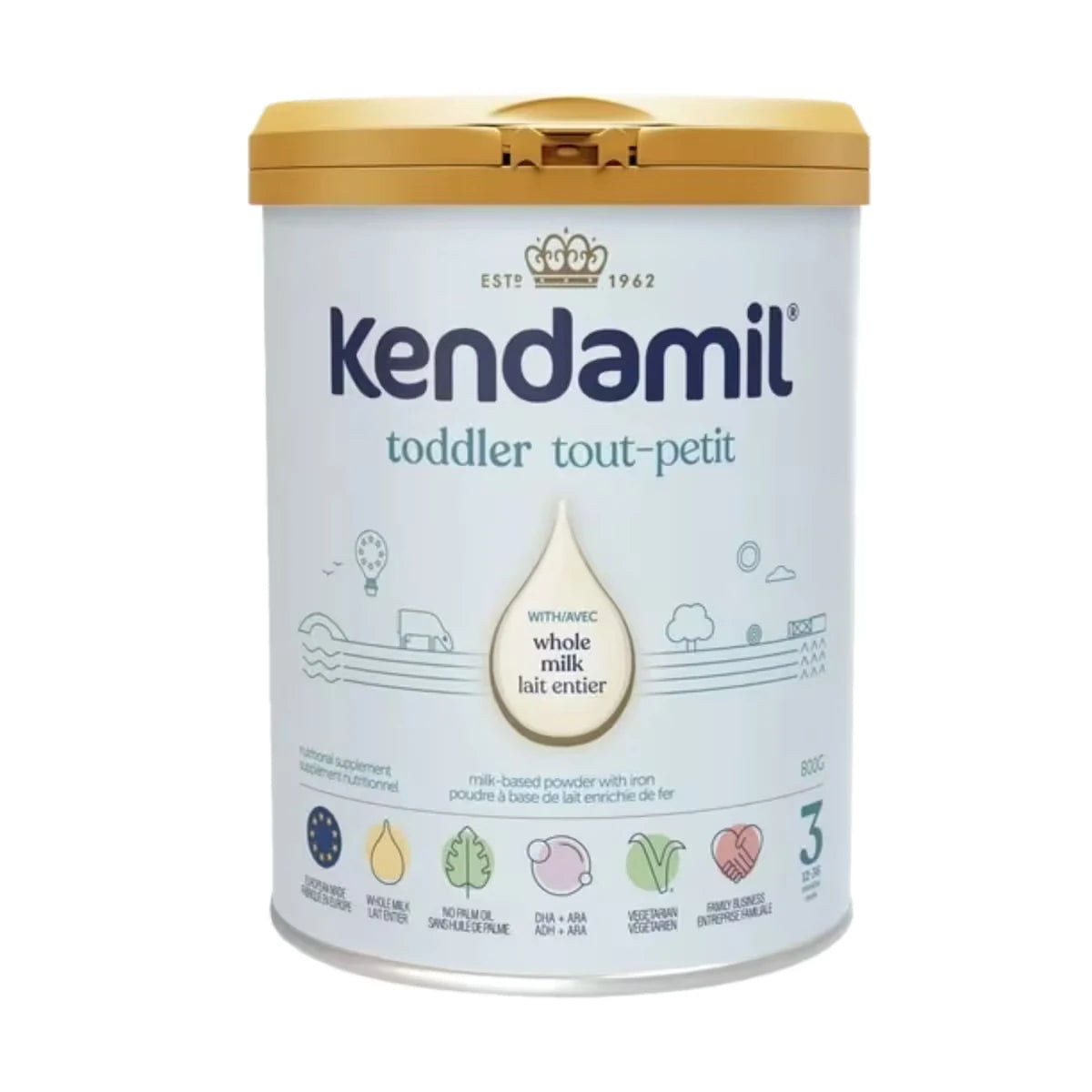 Préparation en poudre pour tout-petits Classique 28,2 onces (12 à 36 mois) Poudre Classique pour tout-petits