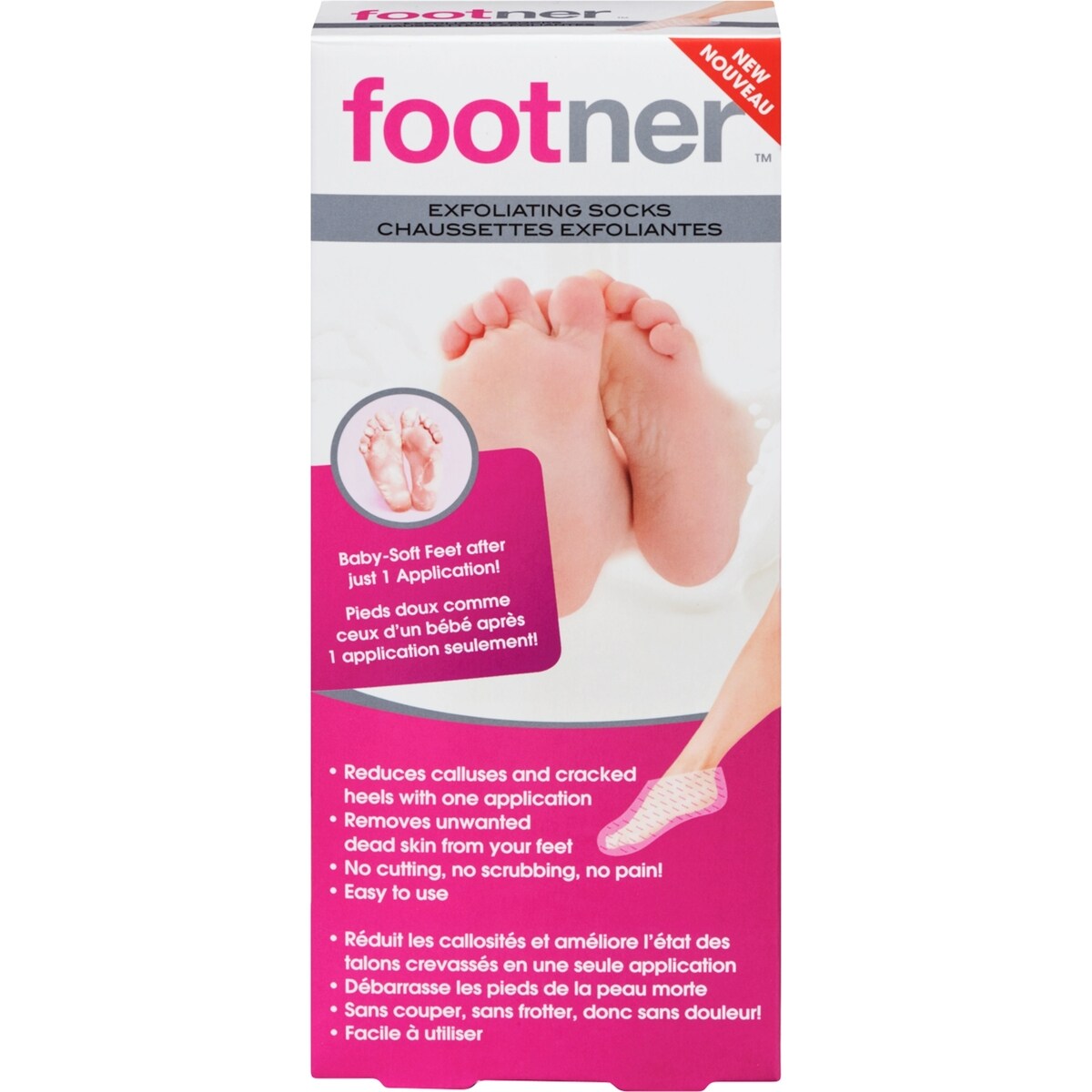chaussettes exfoliantes