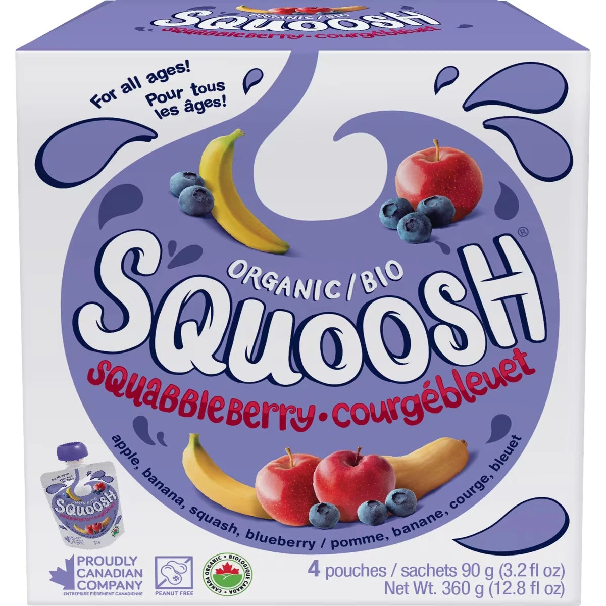 Squoosh courgébleuet