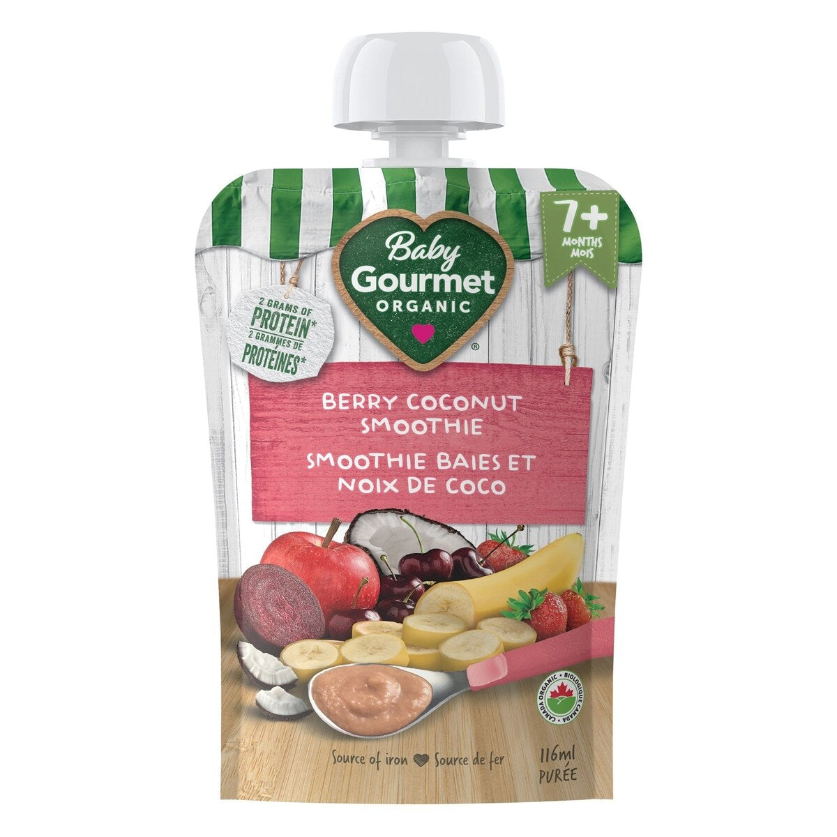 Smoothie bais et noix de coco