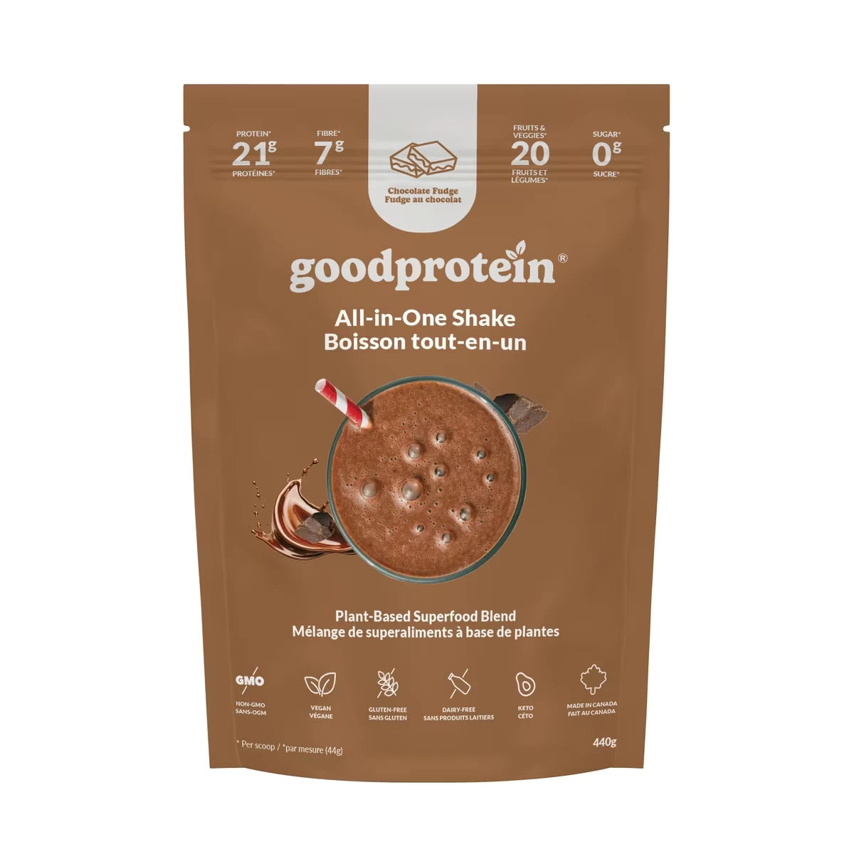Fudge au chocolat - Boisson tout-en-un