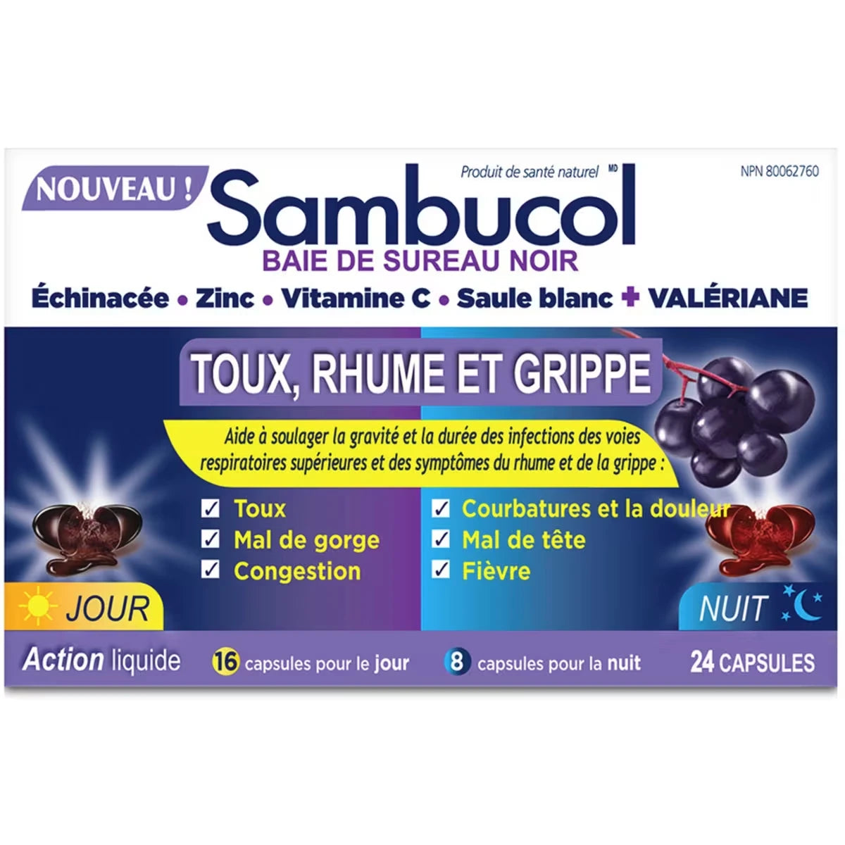 Toux, Rhume Et Grippe Jour Nuit