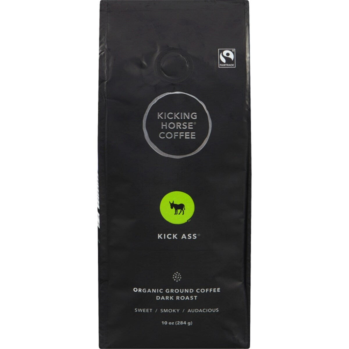 Café Moulu Biologique Équitable Torréfaction Foncée, Kick Ass