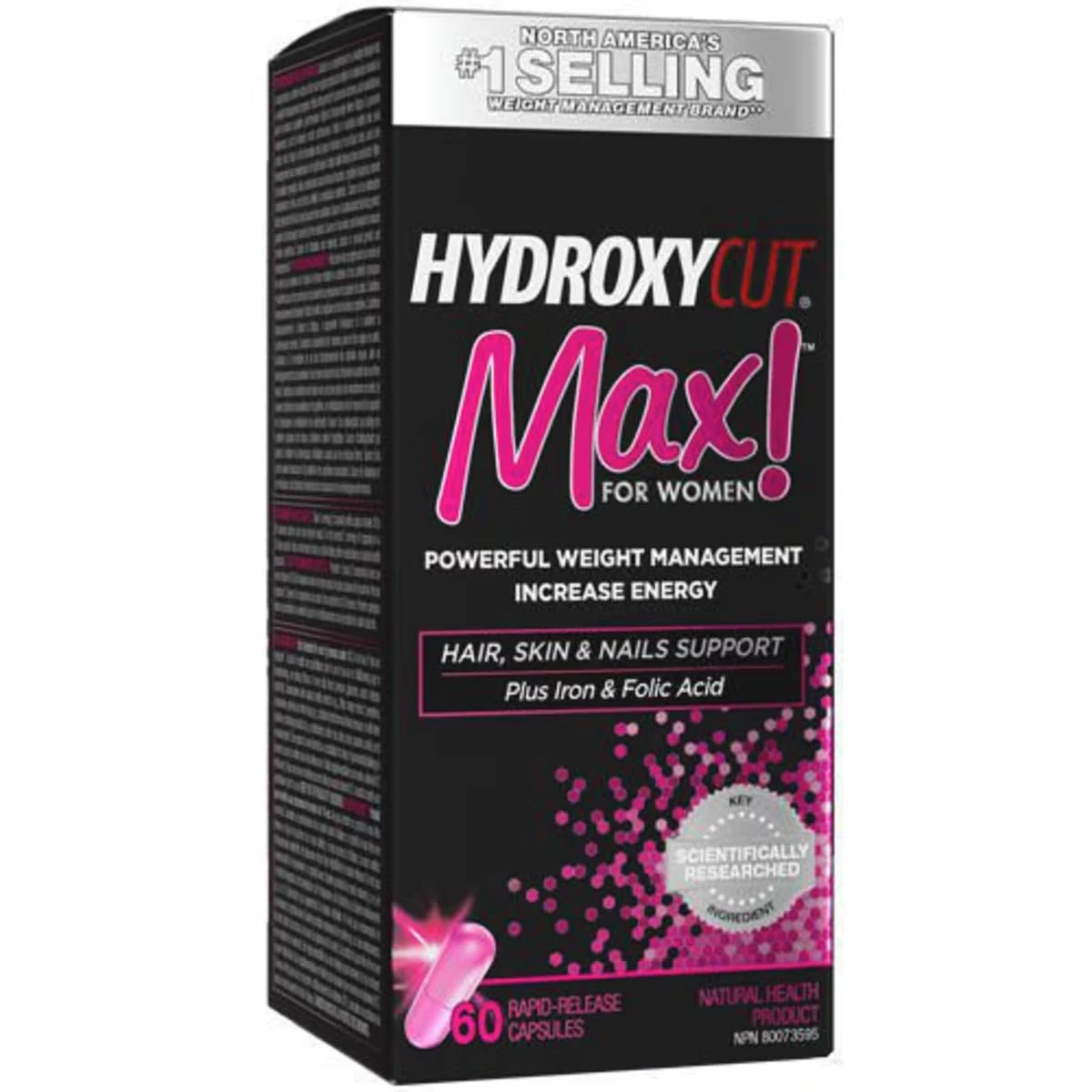 Comprimés pour gestion de poids Hydroycut Max! pour femmes