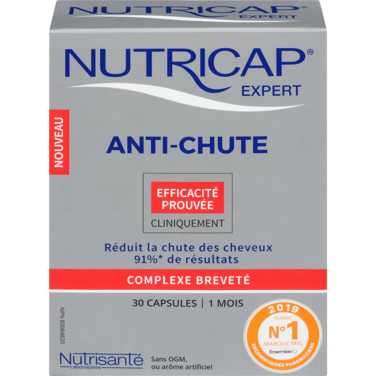 Nutricap Anti-Chute 30 Capsules