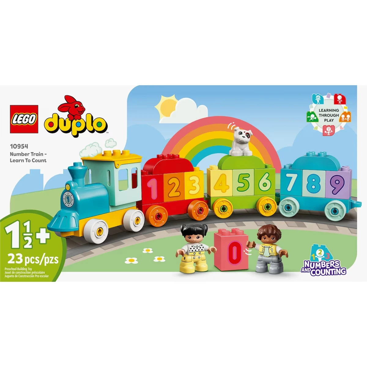 DUPLO Mon premier Le train des chiffres - Apprendre à compter 10954 Jouet de construction (23 pièces)
