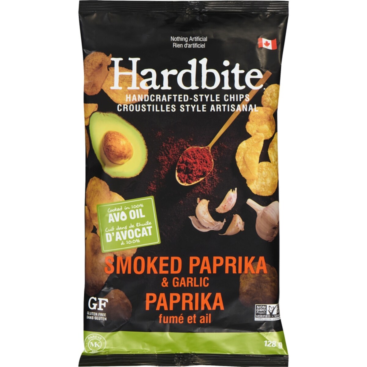 Croustilles faites à la main, paprika