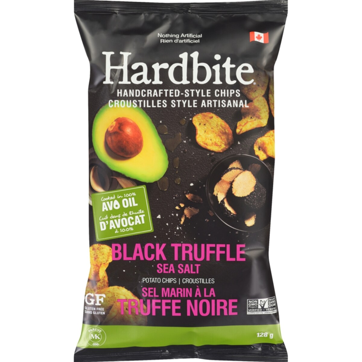 Croustilles style artisanal croustilles sel marin à la truffe noire