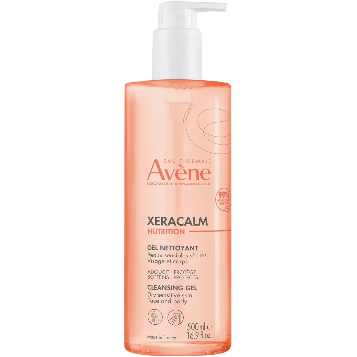 XERACALM NUTRITION Gel nettoyant