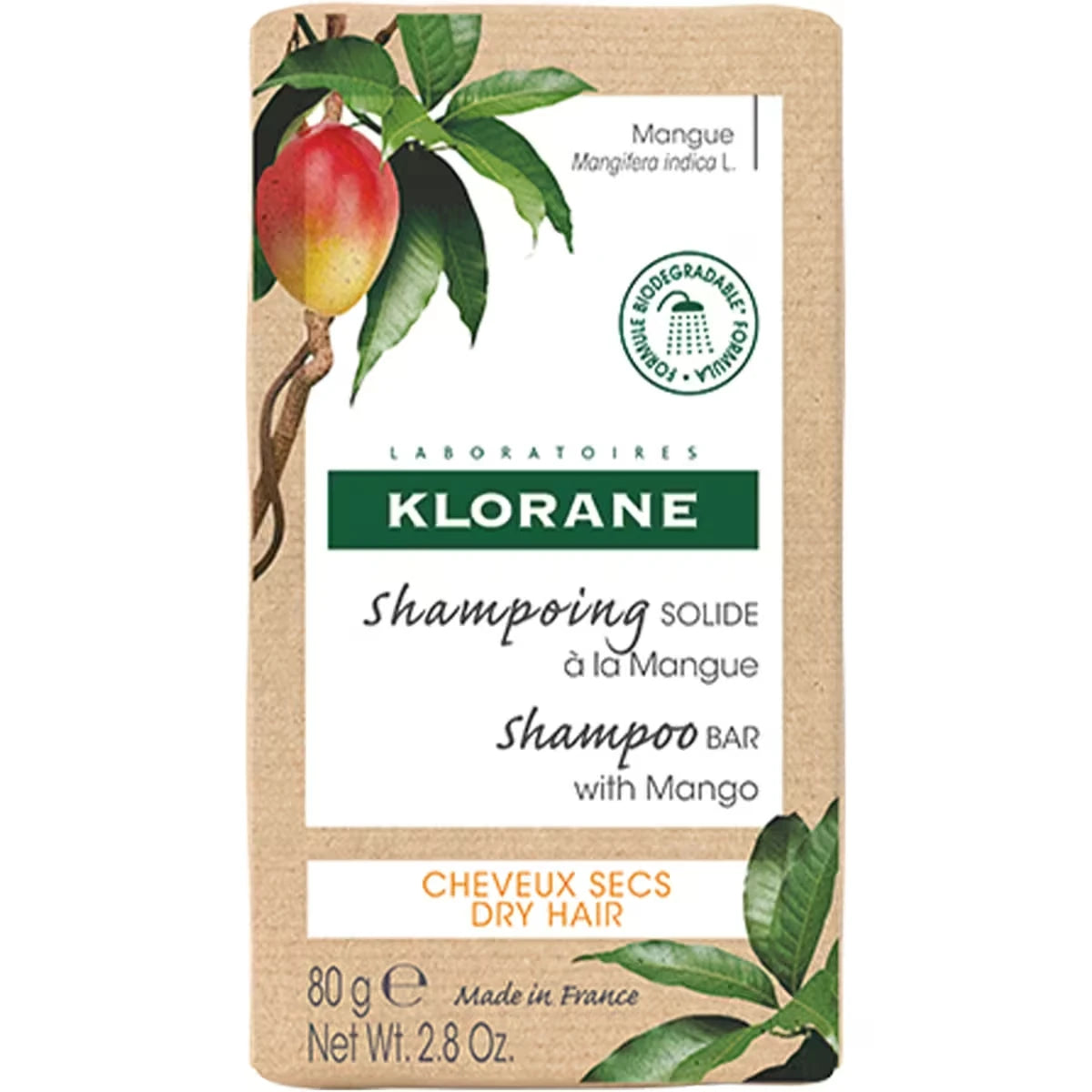 Shampooing en barre à la Mangue - Nutrition - Cheveux secs