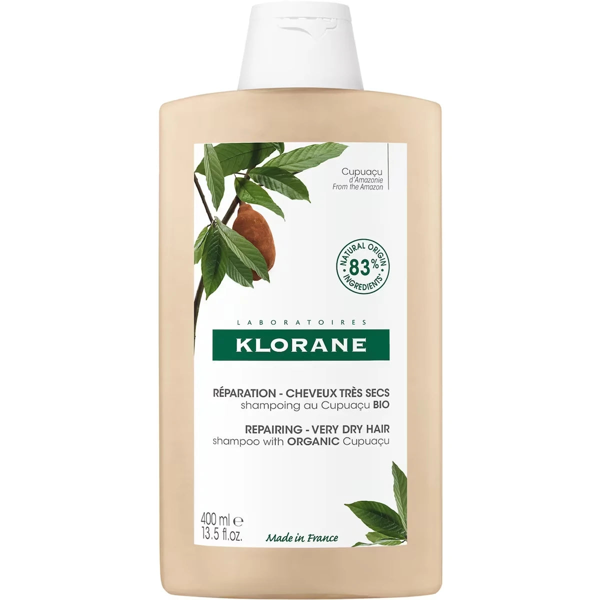 Shampooing au Cupuacu BIO - Réparateur - Cheveux très secs
