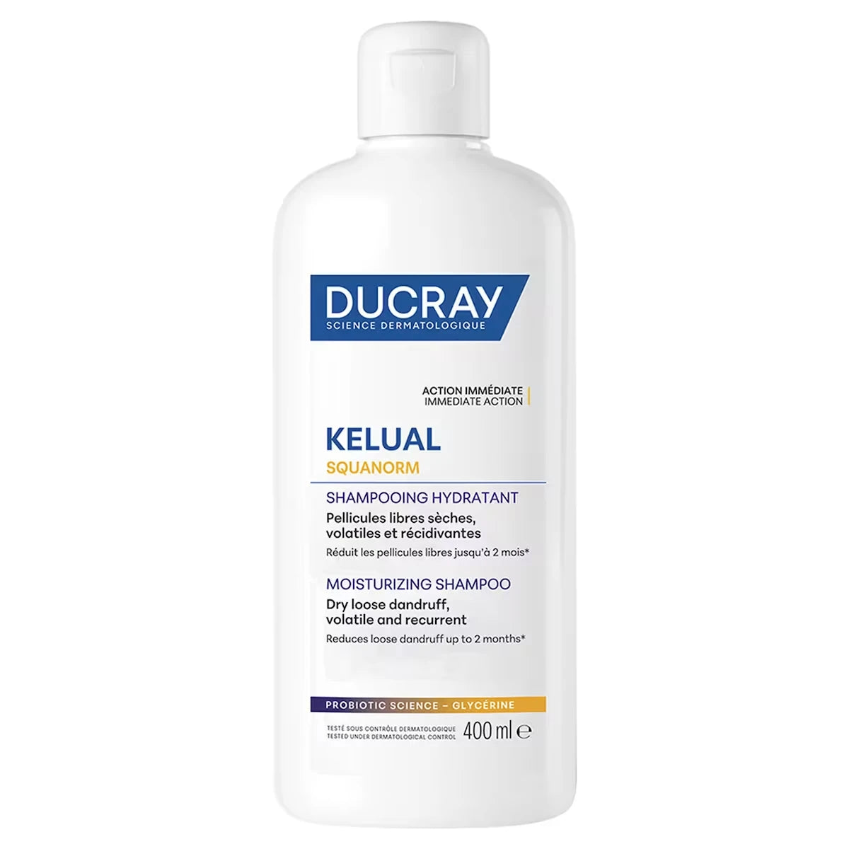 Kelual Squanorm Shampooing normalisant - Pellicules libres grasses