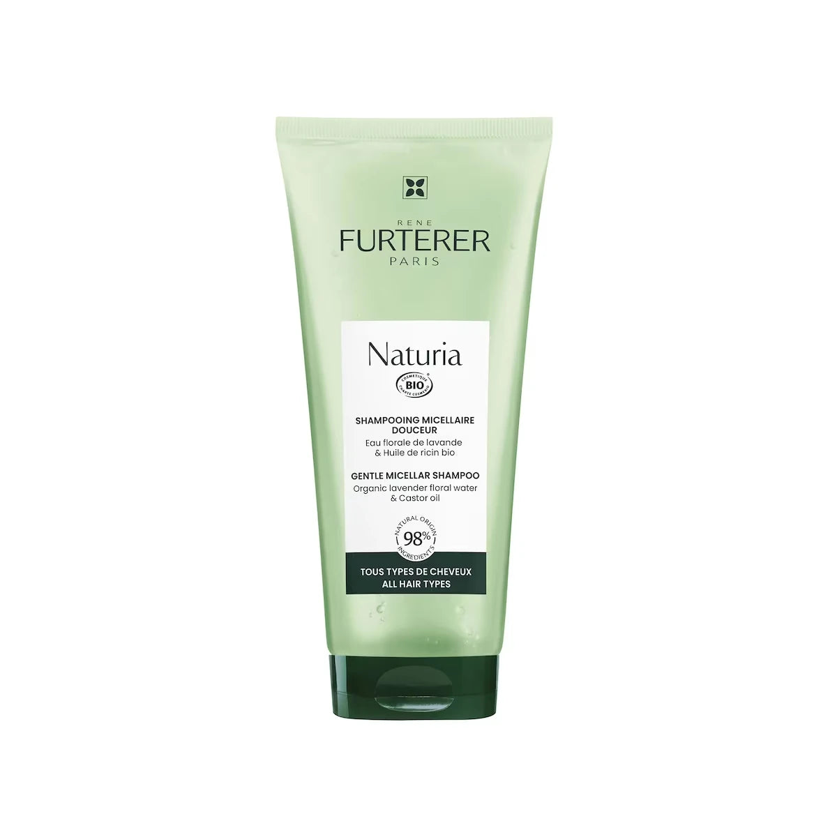 Naturia Shampooing Micellaire Douceur - Tous Types de Cheveux - Certifié BIO