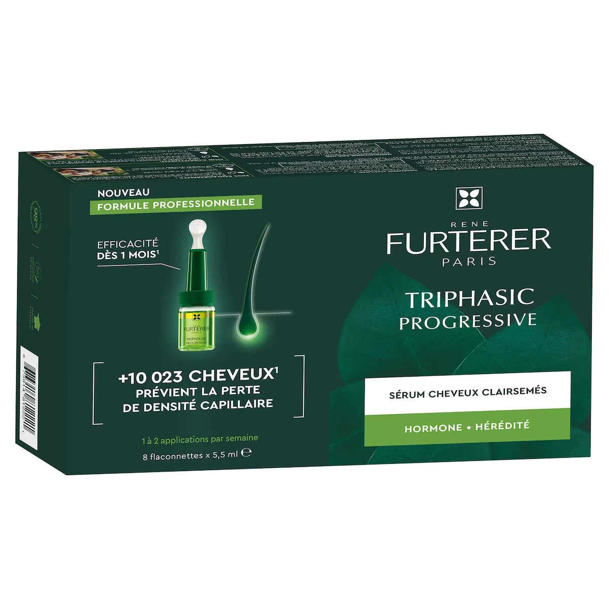 Triphasic Progressive Sérum, Redensifie et ralentit la chute des cheveux, Chute de cheveux & perte de densité progressive