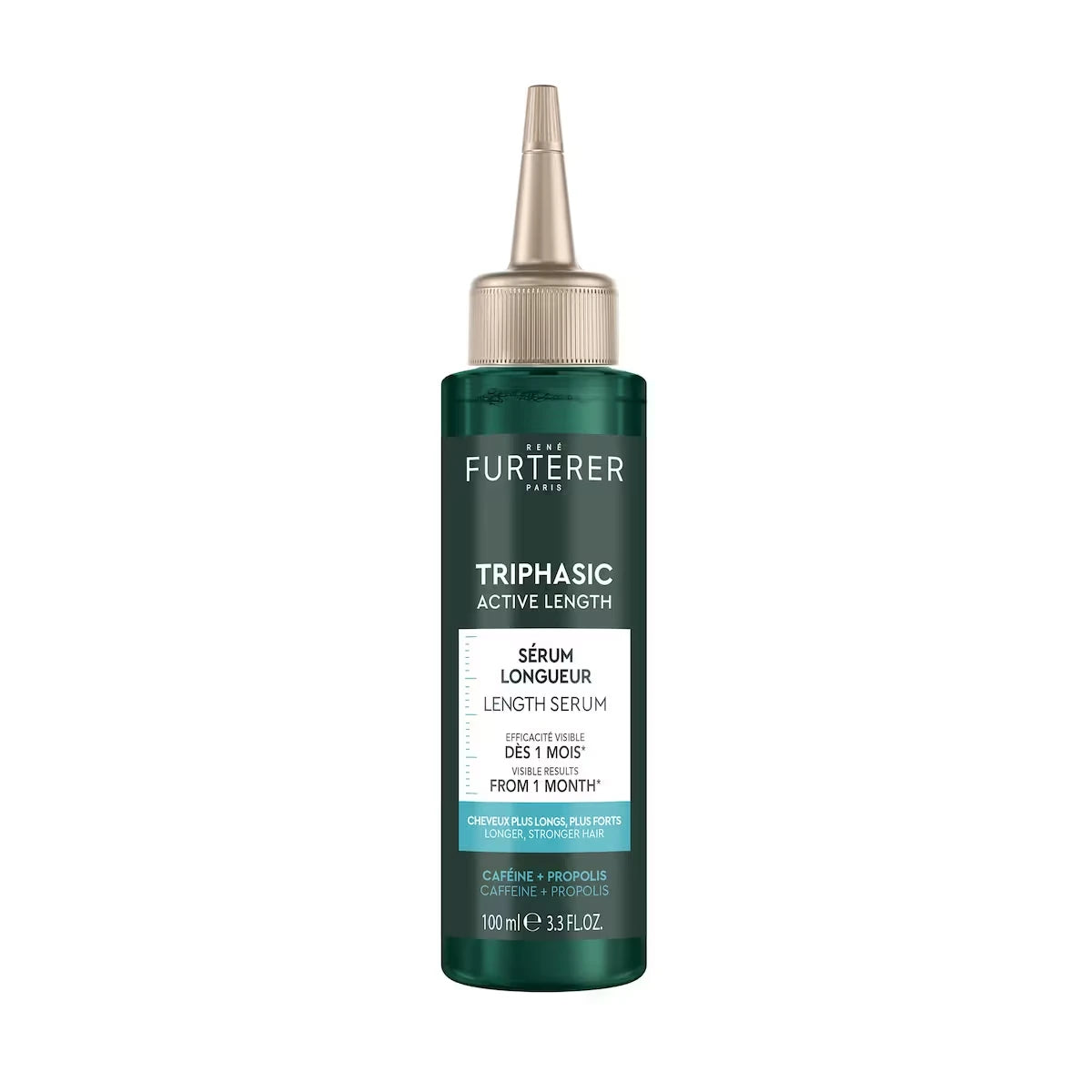 Triphasic Active Length Sérum Longueur, Accélère la pousse des cheveux, Propolis, booster de kératine, Longueur des cheveux