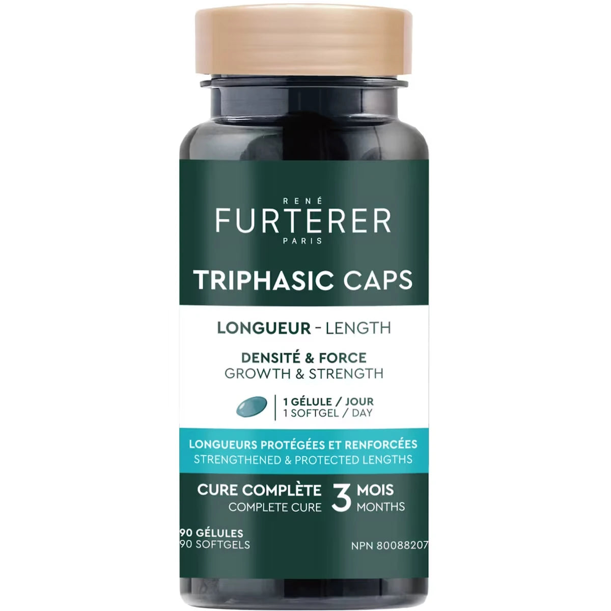 Triphasic Capsules - Croissance & Force - Compléments Alimentaires - Longueur des Cheveux