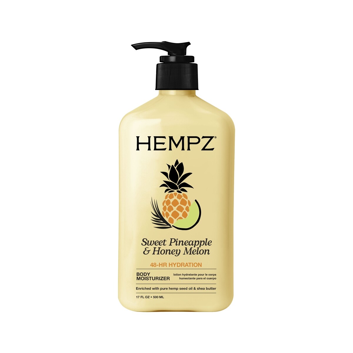 Hydradant Corporel  à base de plantes Ananas Sucré & Melon Miel