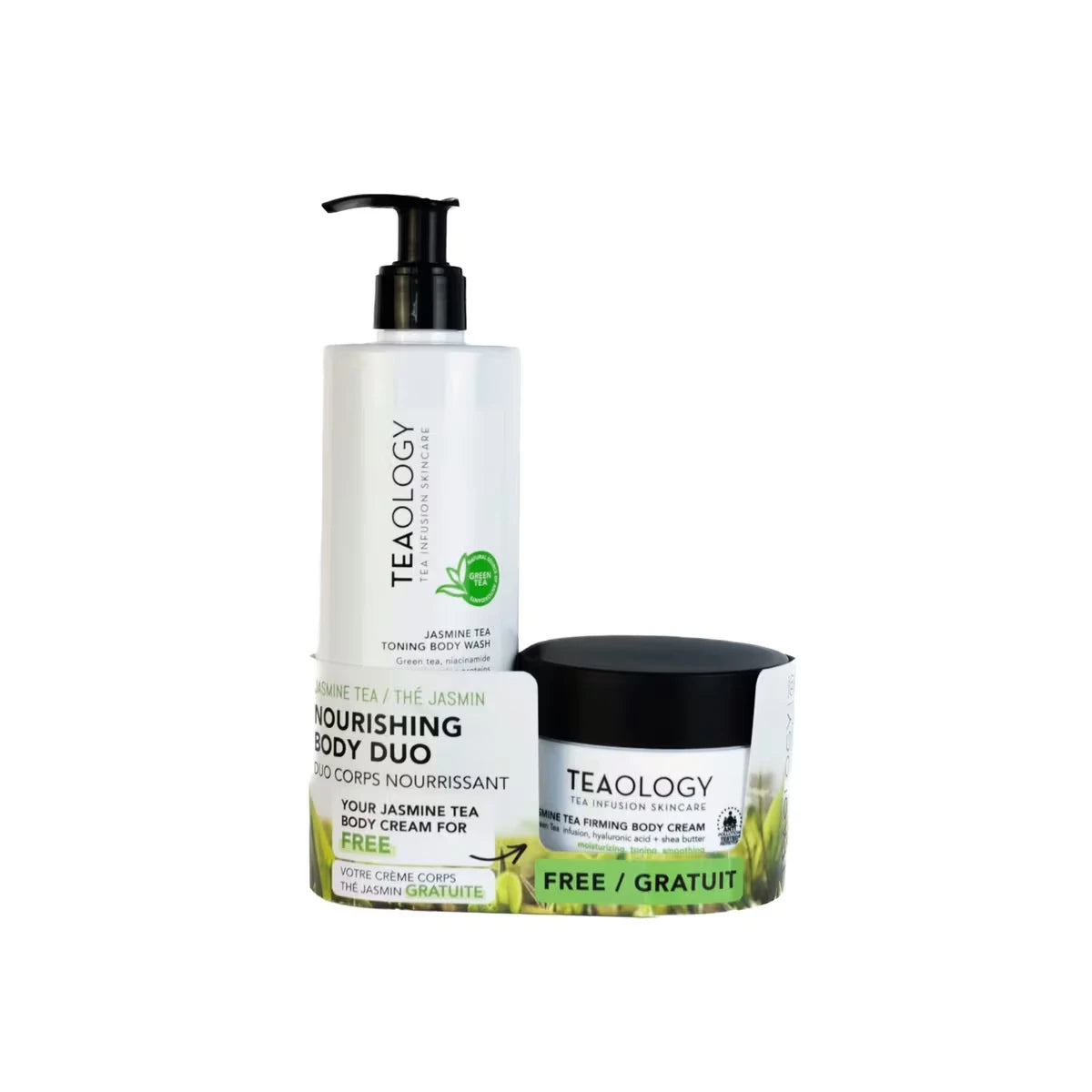 Duo Pour Le Corps Au Thé Au Jasmin
