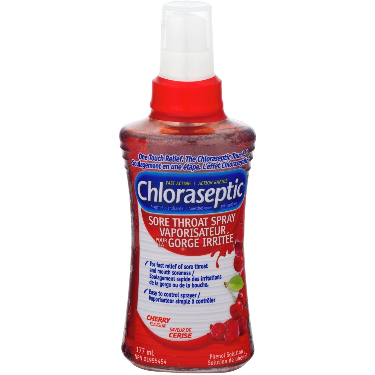 Vaporisateur Pour la Gorge Irritée Cerise