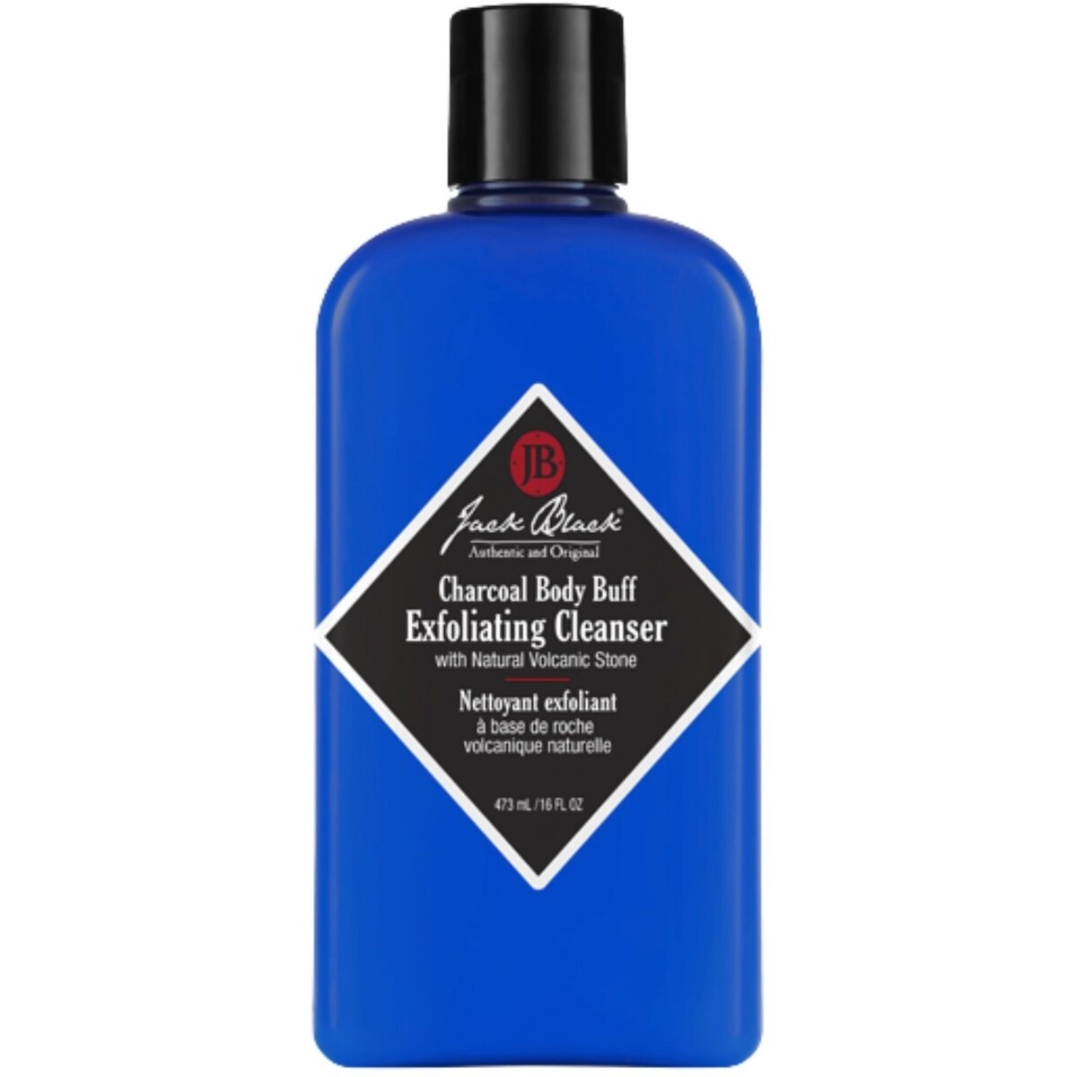 Charcoal Body Buff Nettoyant Exfoliant Corps