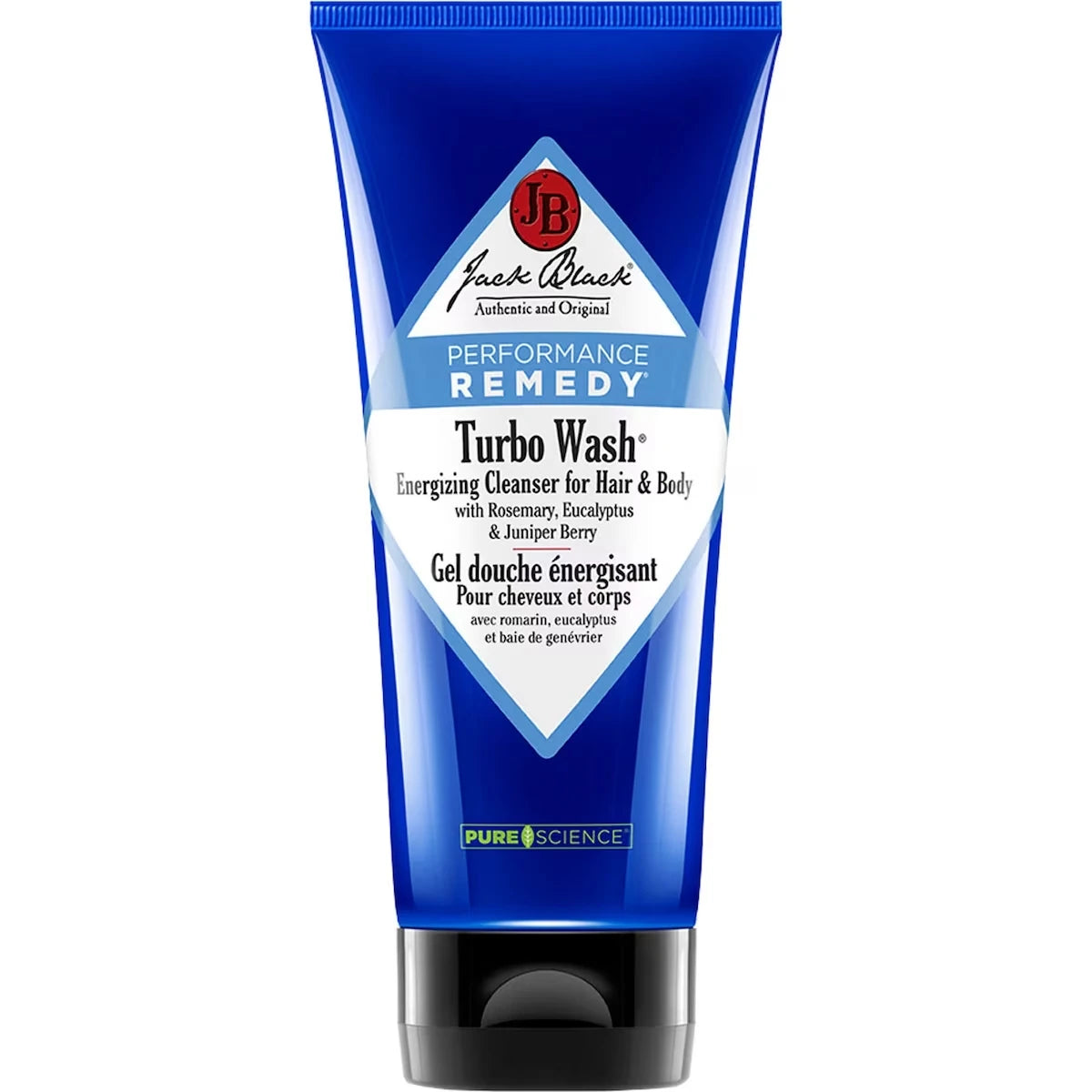 Gel douche énergisant pour le corps et les cheveux Turbo WashMC