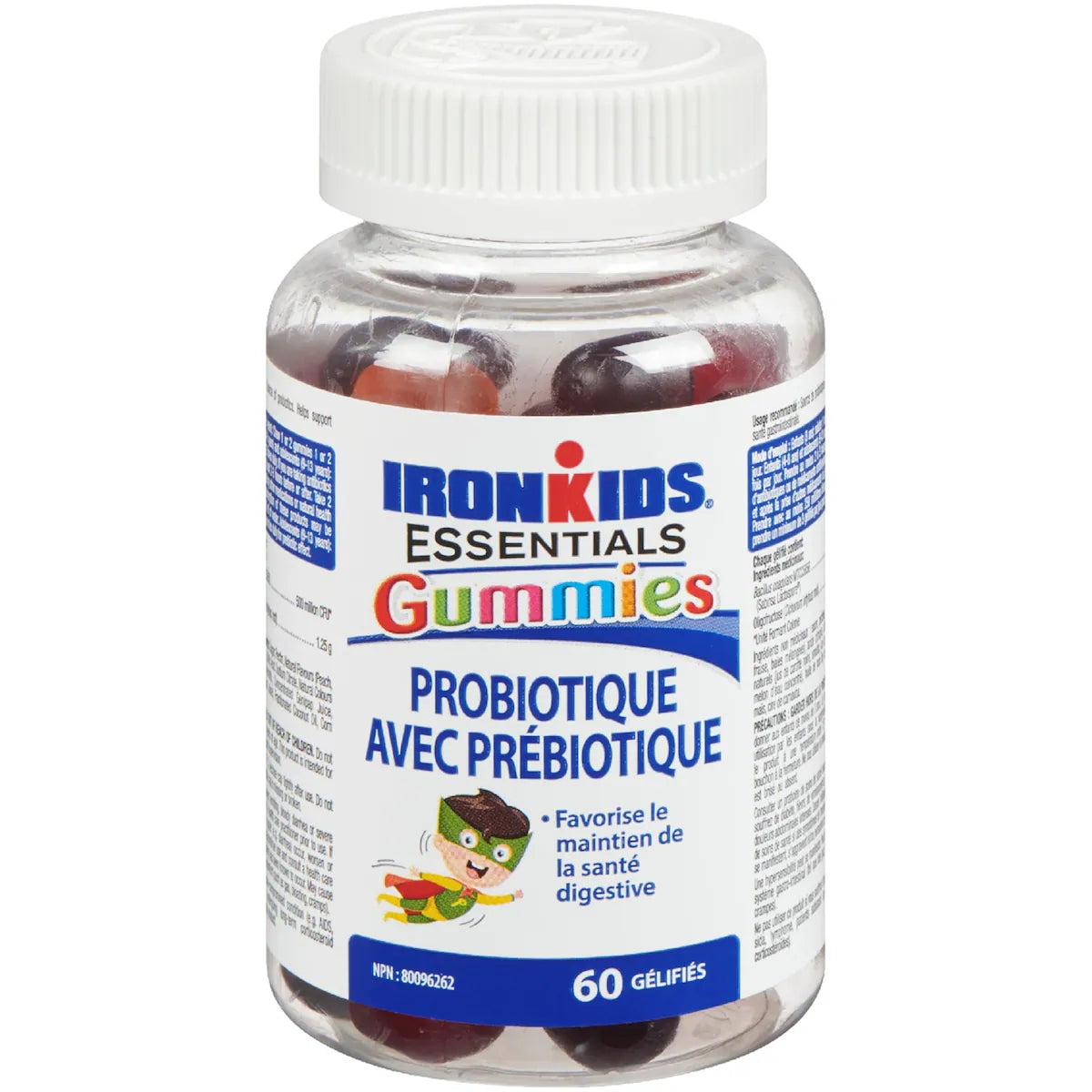 Essentials Gummies Probiotique avec Prébiotique