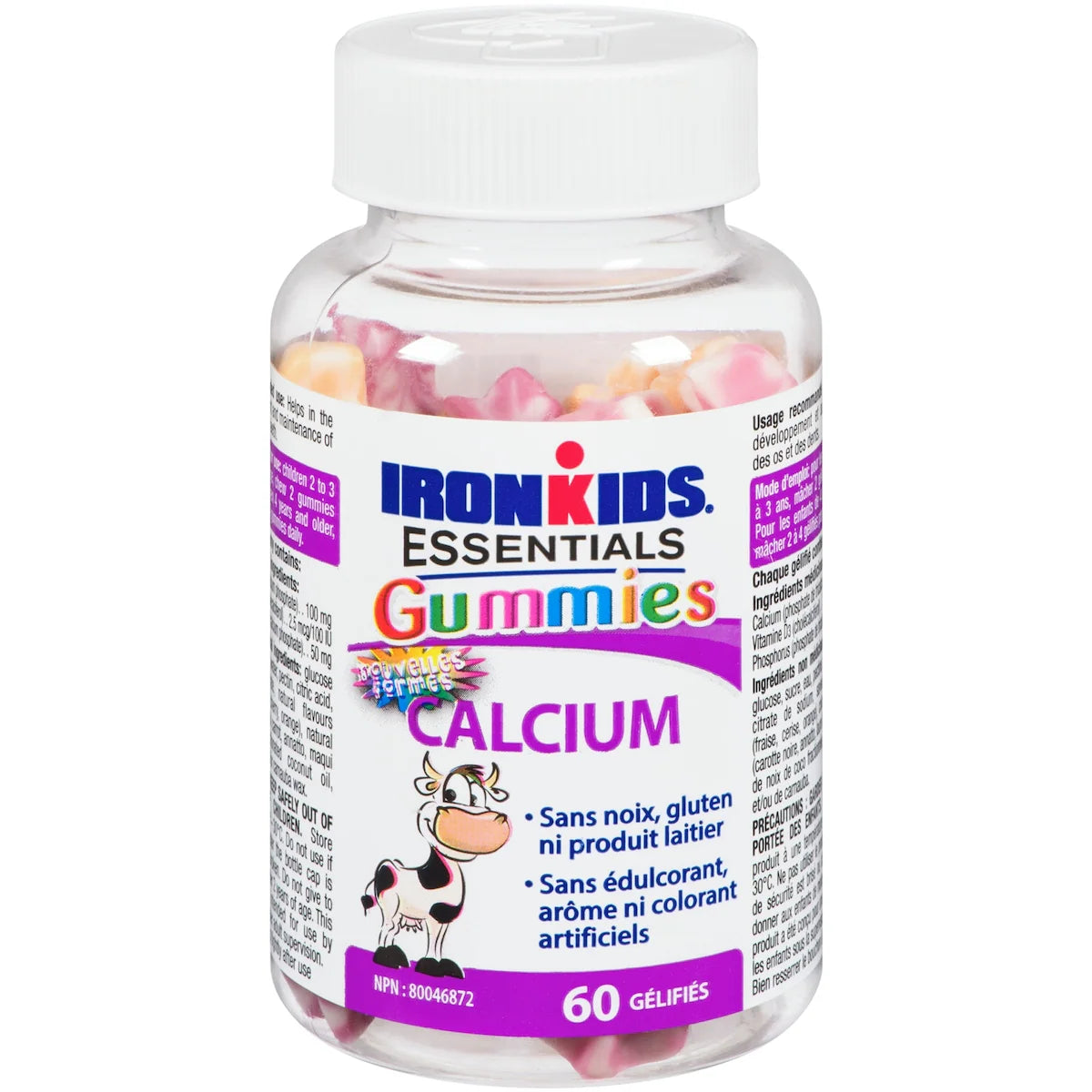 Suppléments gélifiés Calcium pour enfants