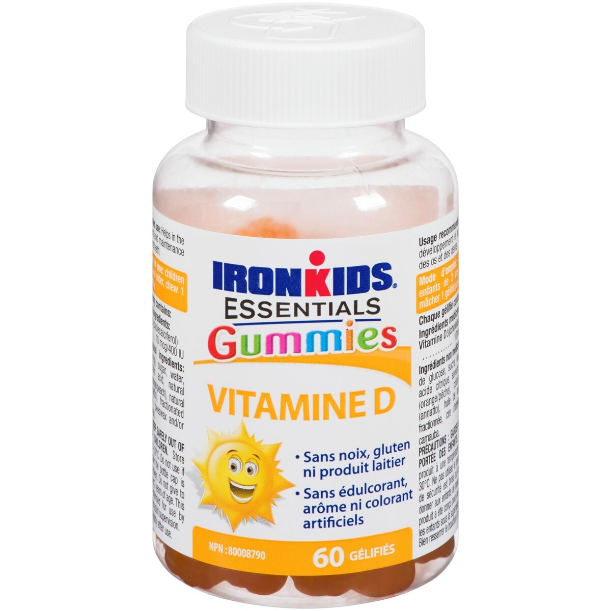 Vitamine D gélifiée pour enfants