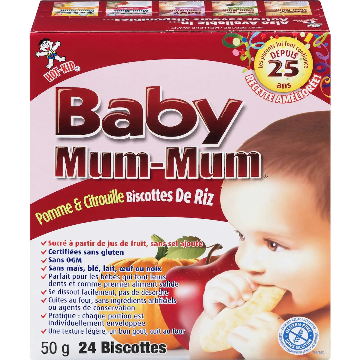 Baby Mum-Mum Pomme et citrouille