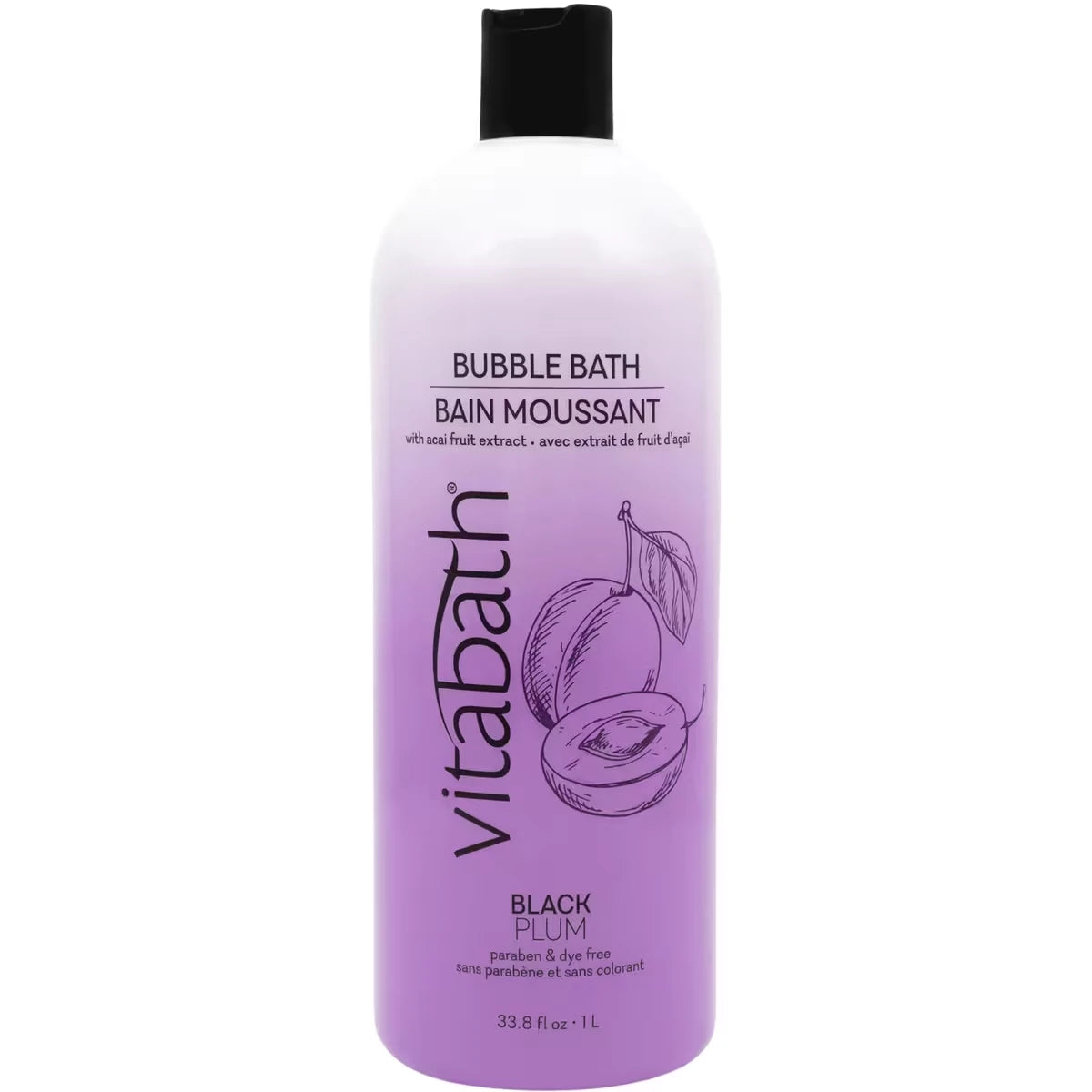 Black Plum Bain Moussant