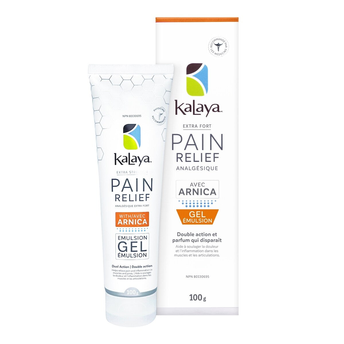 Gel analgésique extra fort avec de l'arnica