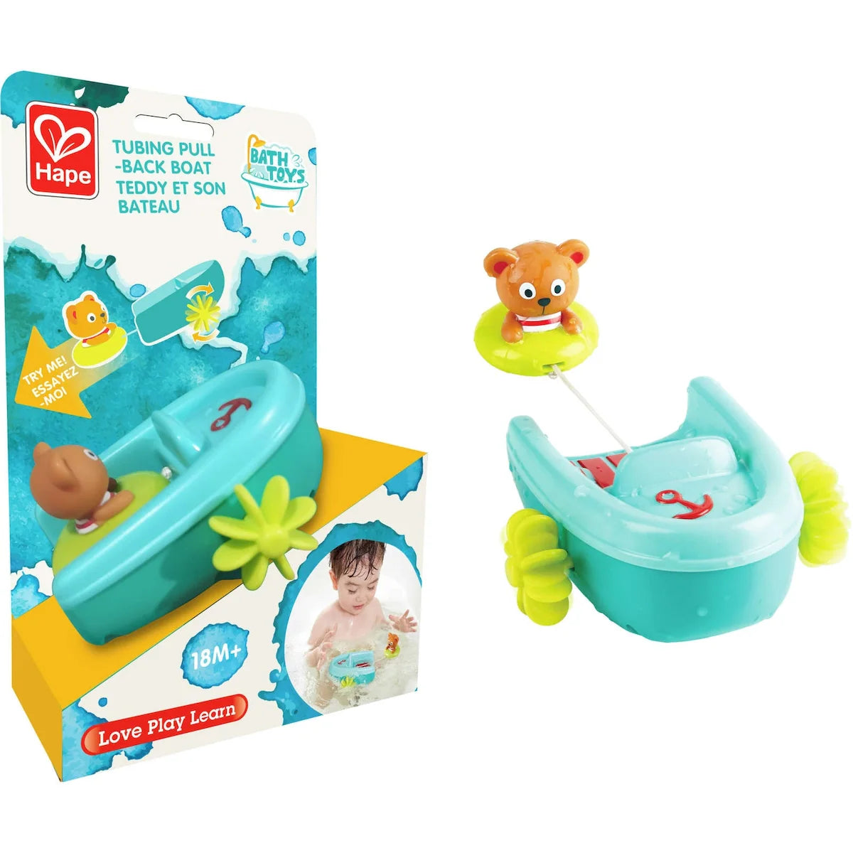 Teddy et son bateau