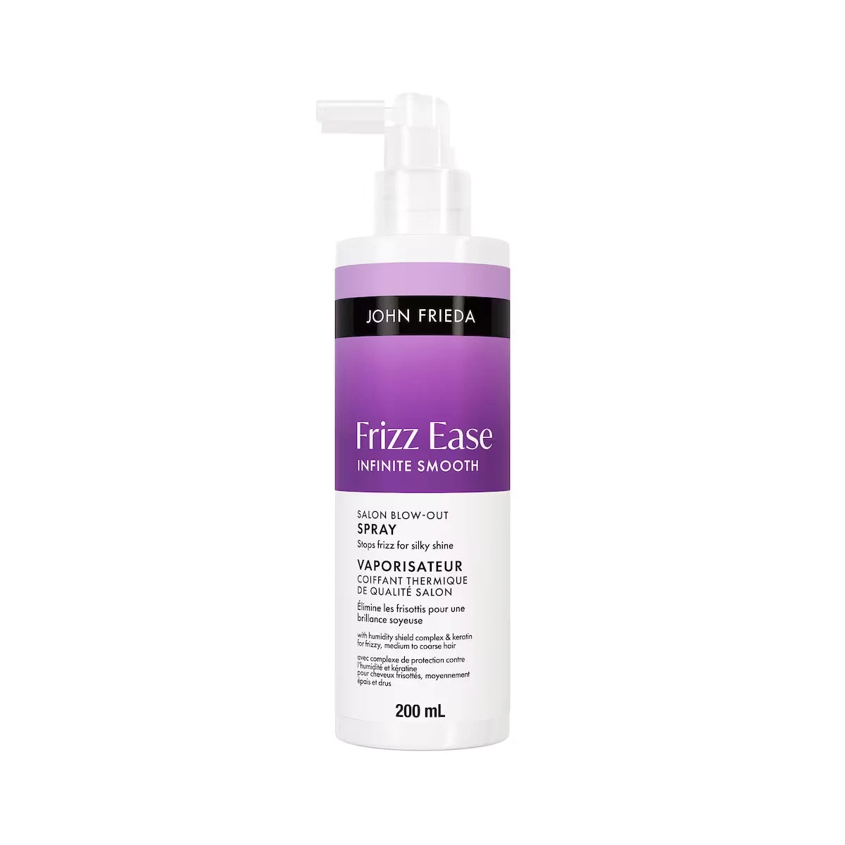 Vaporisateur Coiffant Thermique De Qualit� Salon Frizz Ease Infinite Smooth De