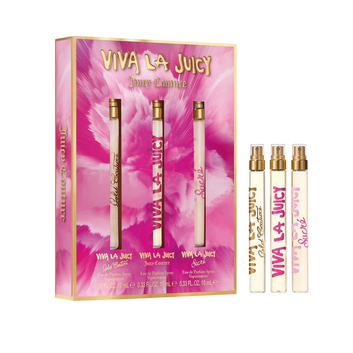 Ensemble-cadeau de voyage de 3 parfums Viva La Juicy