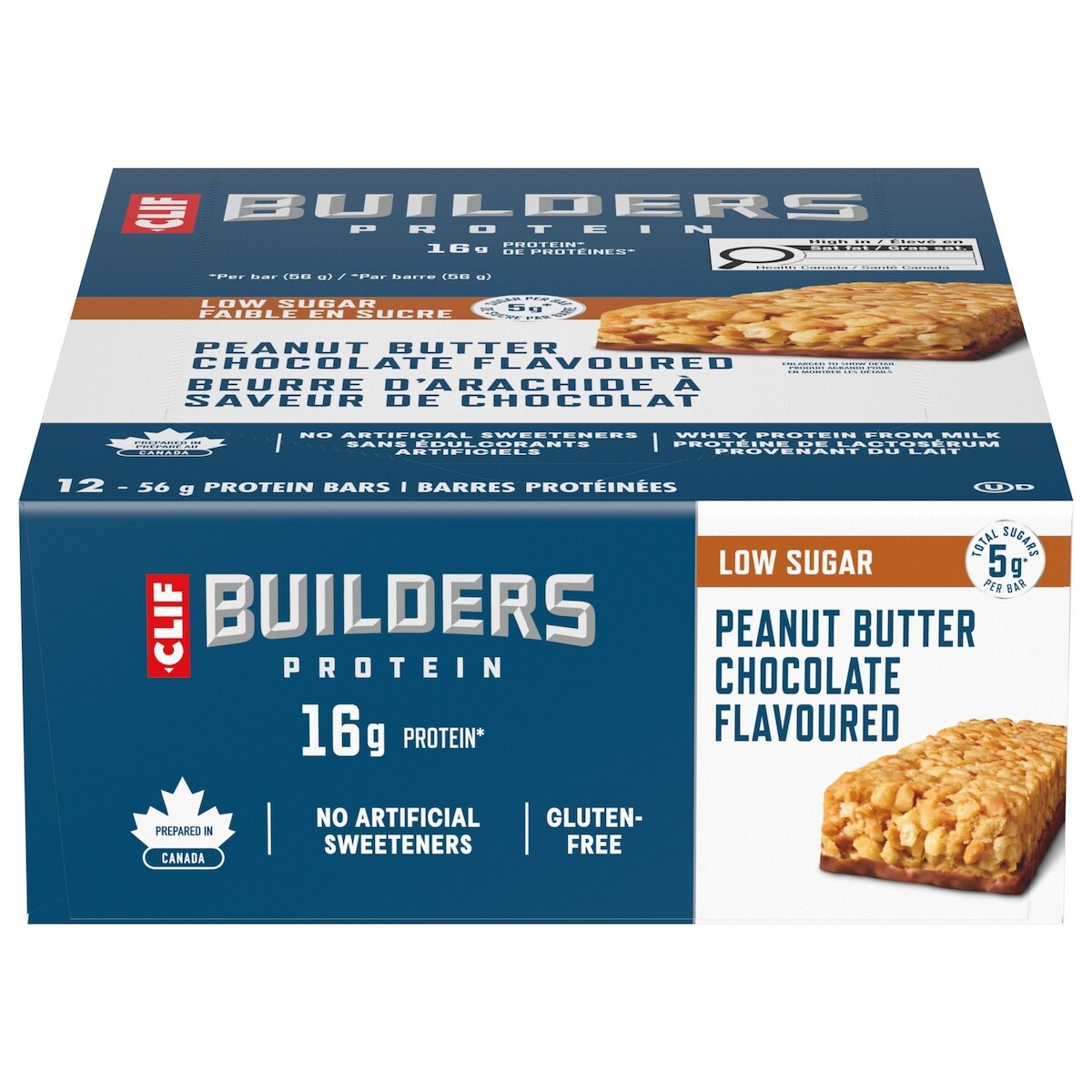 Builders Faible En Sucre Chocolat Au Beurre D'Arachide