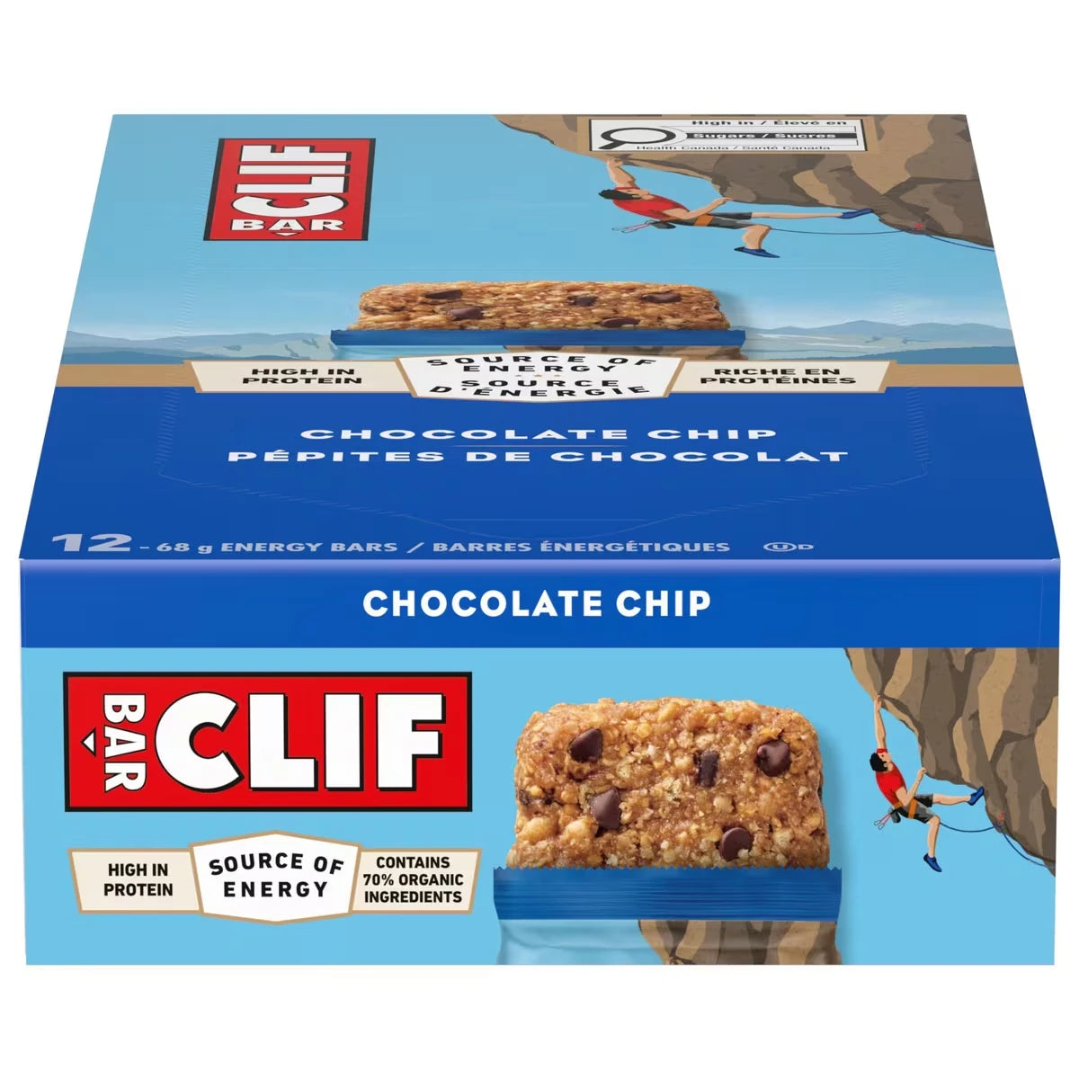 Bar - Barre éNerg�Tique - Brisures De Chocolat - (Barre De Prot�Ine De 68 G, 12 Barres)