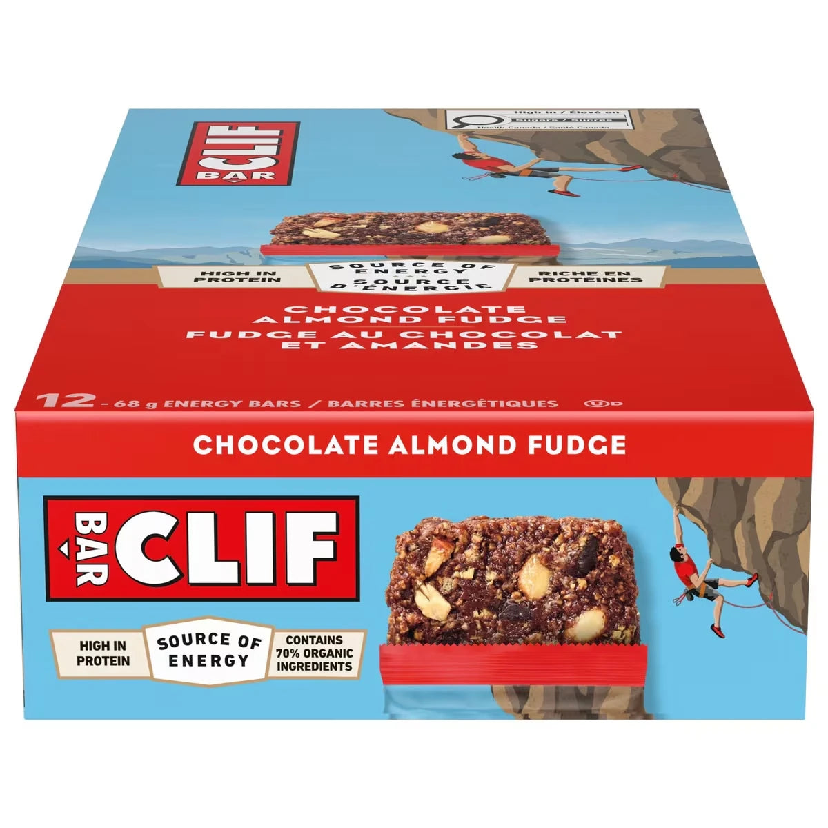 Bar - Barre éNerg�Tique - Fondant Au Chocolat Et Amande - (Barre De Prot�Ine De 68 G, 12 Barres)