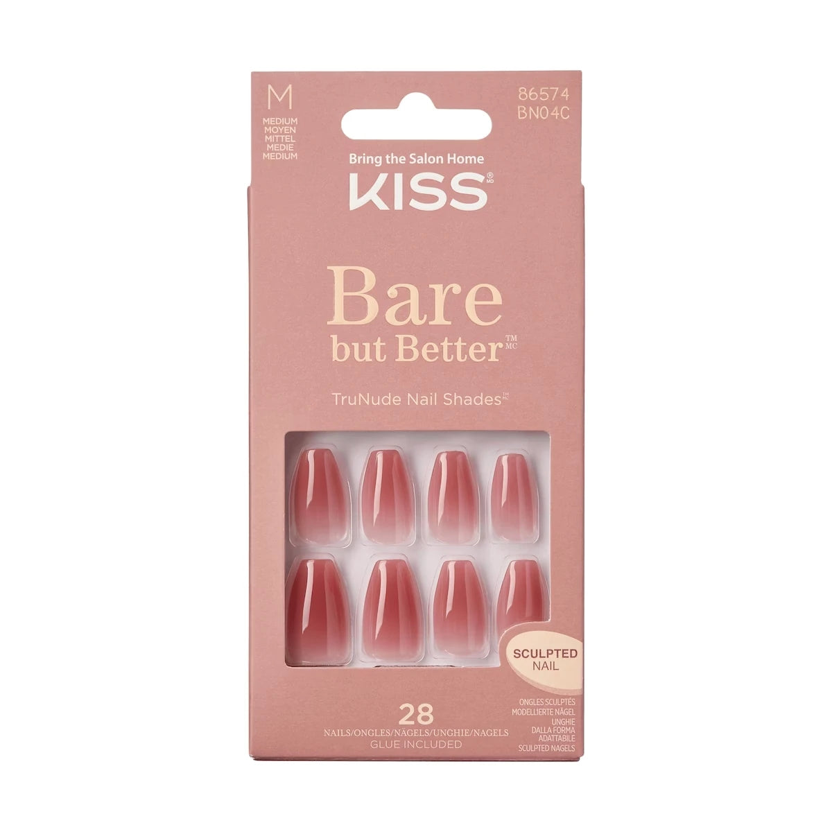 Bare But Better Nails Nude Nude