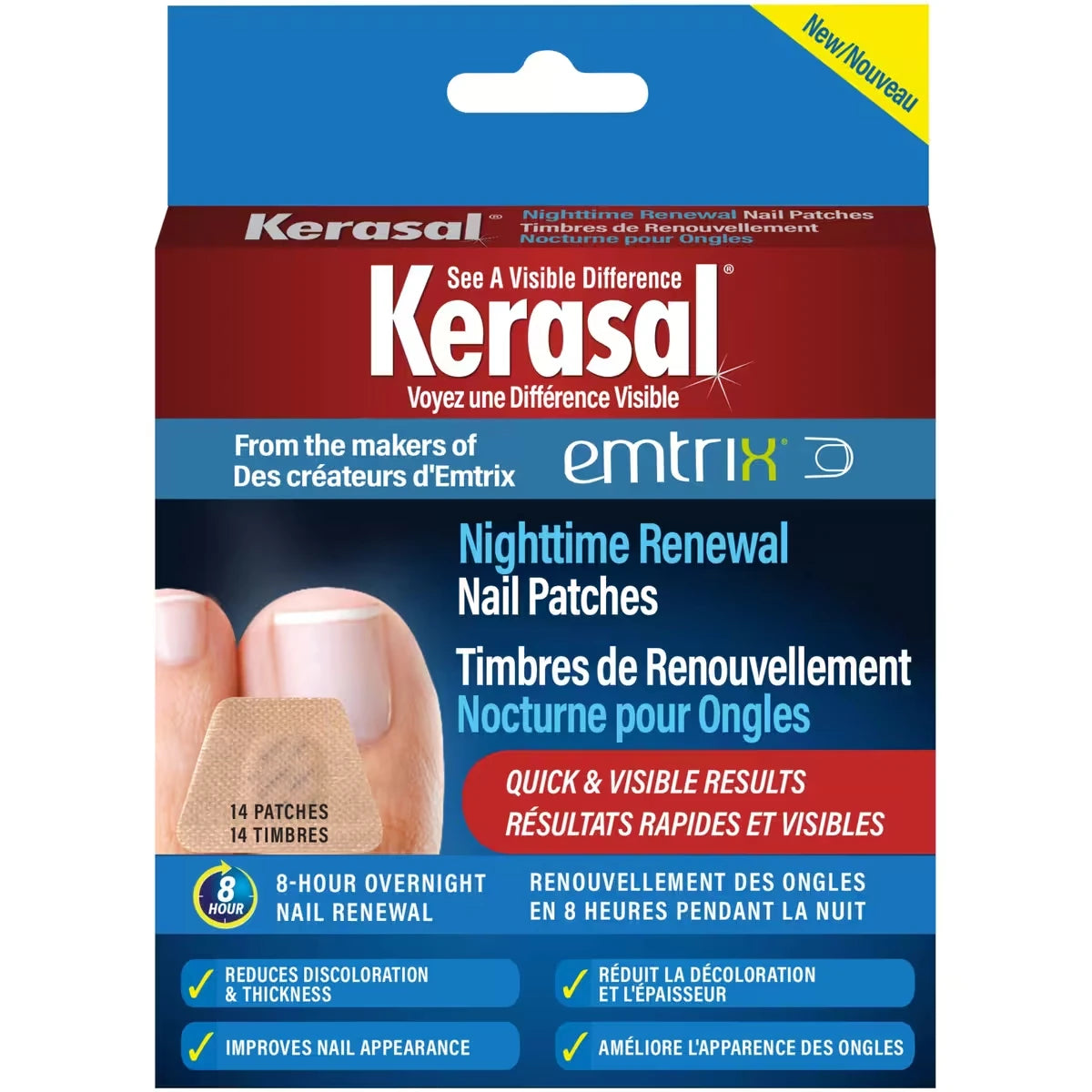 Timbres de Renouvellement Nocturne pour Ongles