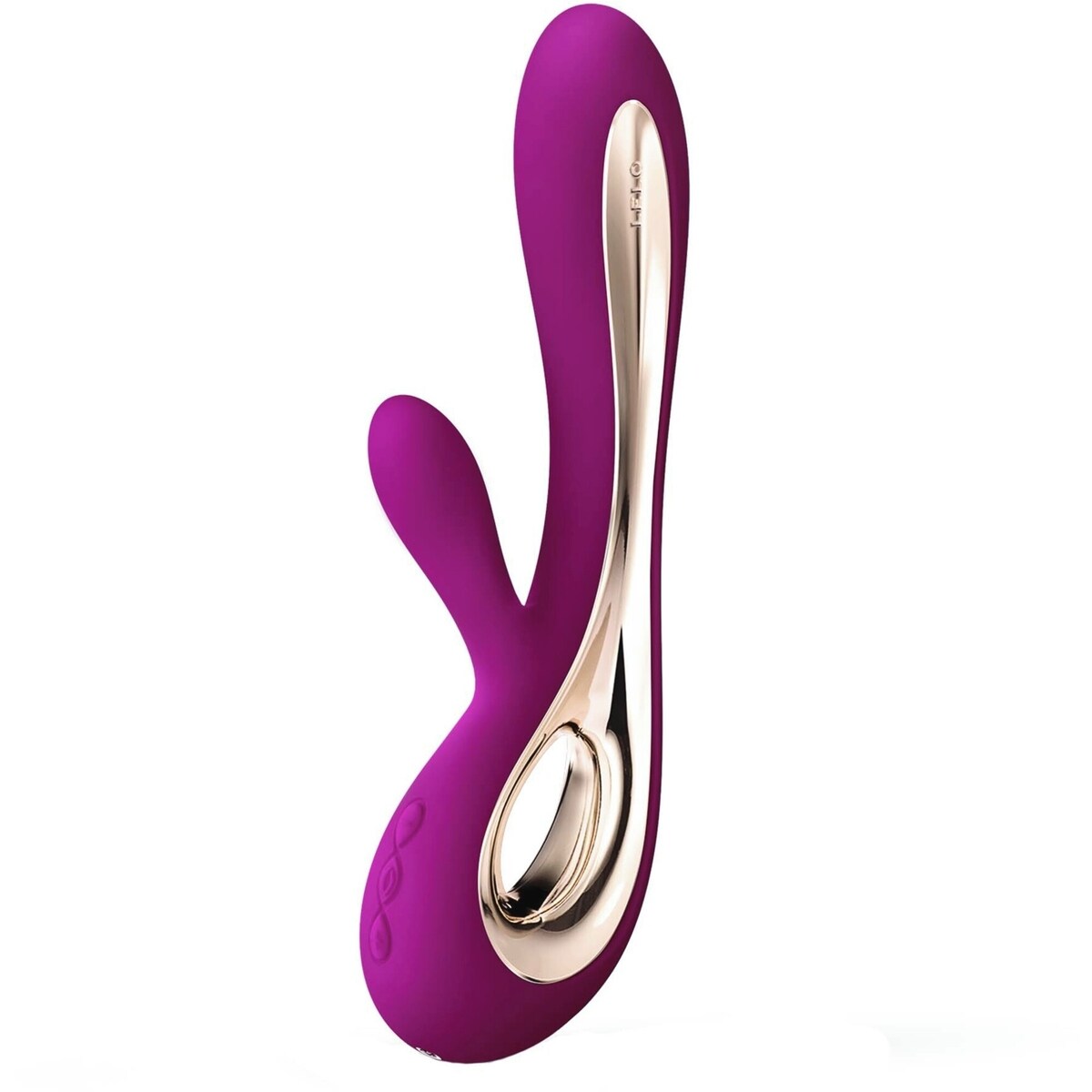 SORAYA 2 Deep Rose, vibromasseur point G et clitoris, rechargeable par
USB, entièrement étanche avec 8 réglages variables, puissant et silencieux