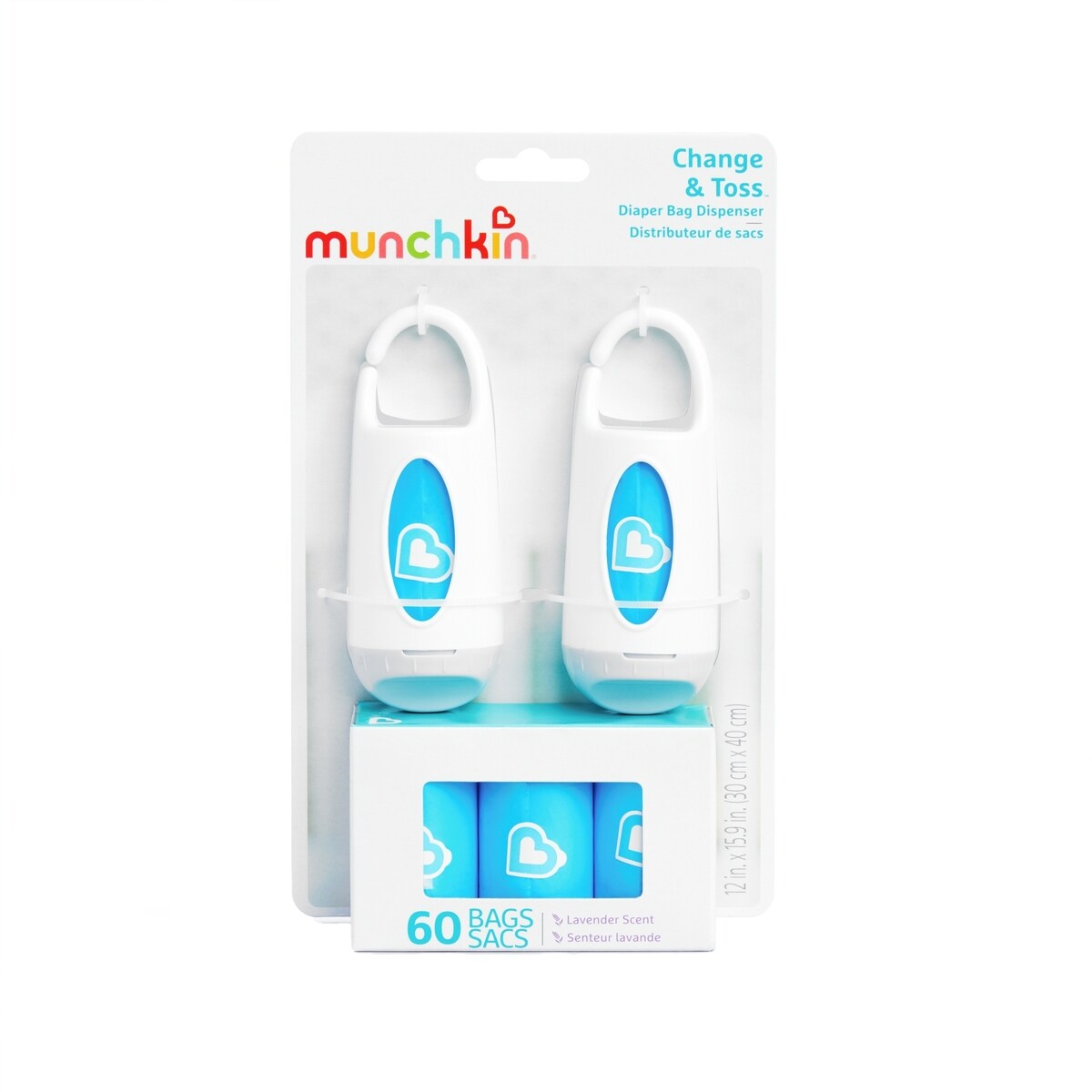 Distributeur de couches et recharges Change & Toss