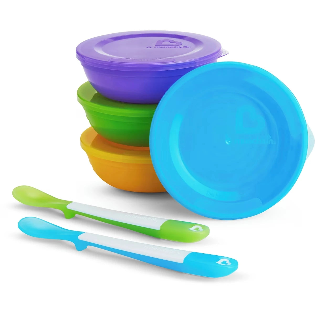 Love-a-Bowls™ 4 bols, 4 couvercles et 2 cuillères