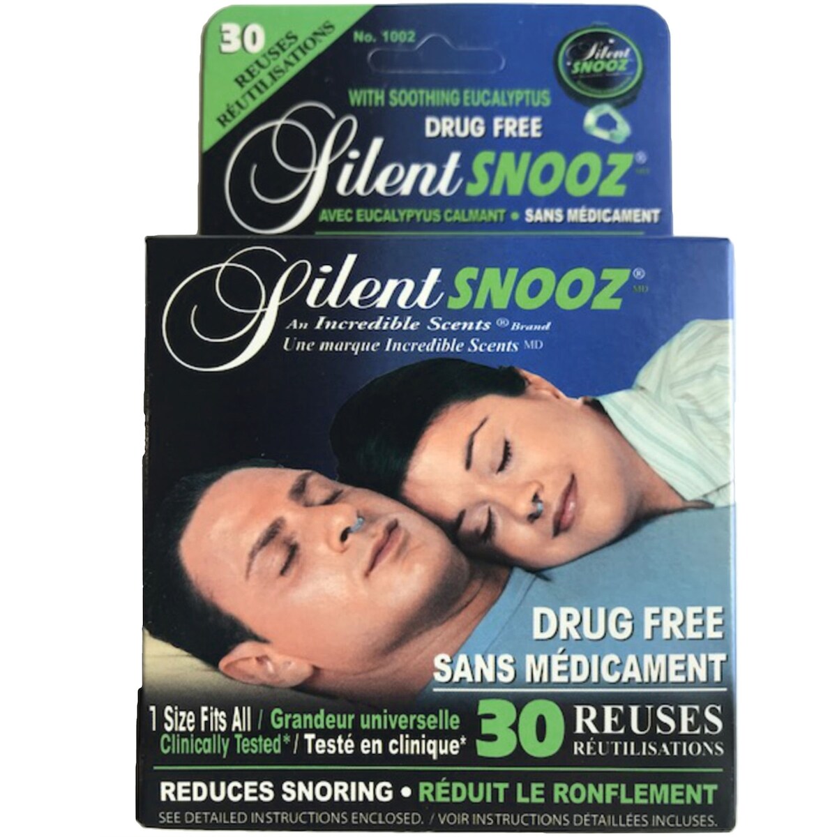 Dilatateur nasal à l'eucalyptus