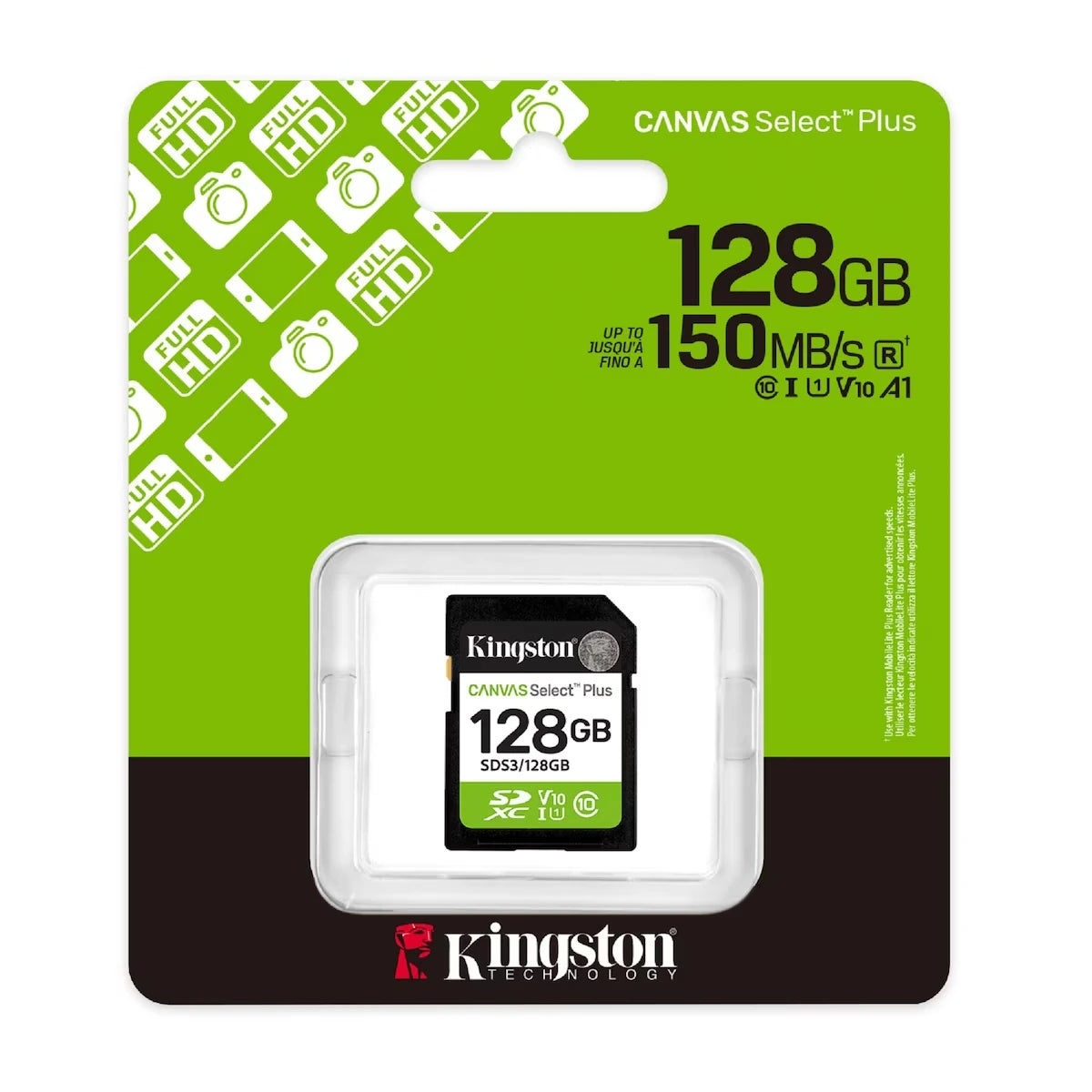 128Go Carte SD Canvas Select Plus G3
