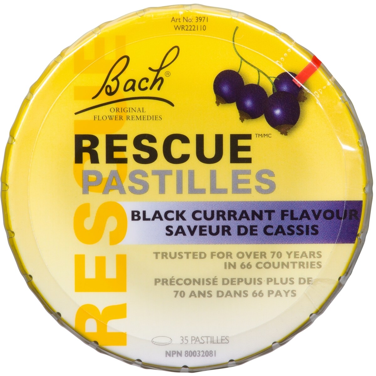 Pastilles Cassis