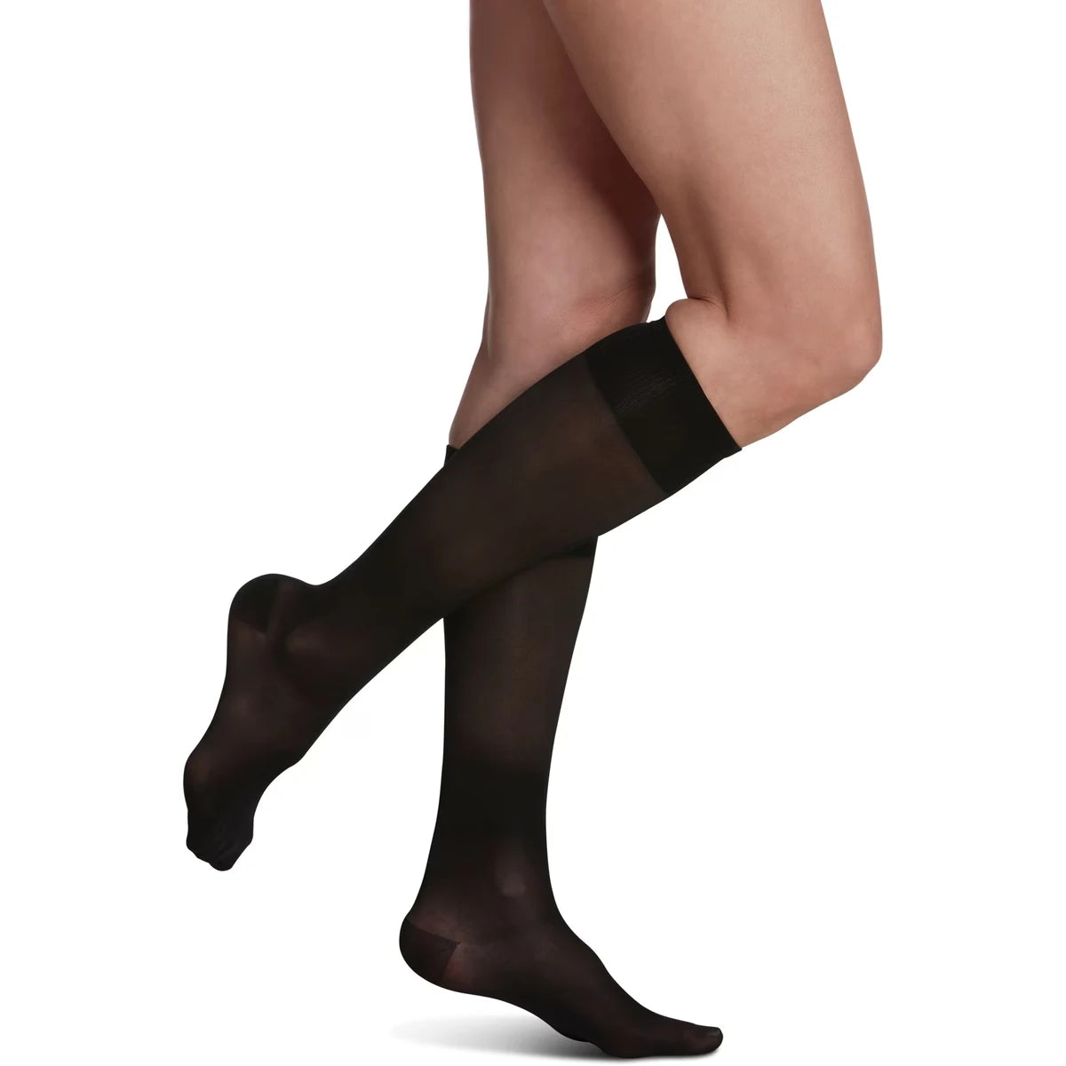 Sheer Fashion, bas de compression, femme, Noir - Grandeur B