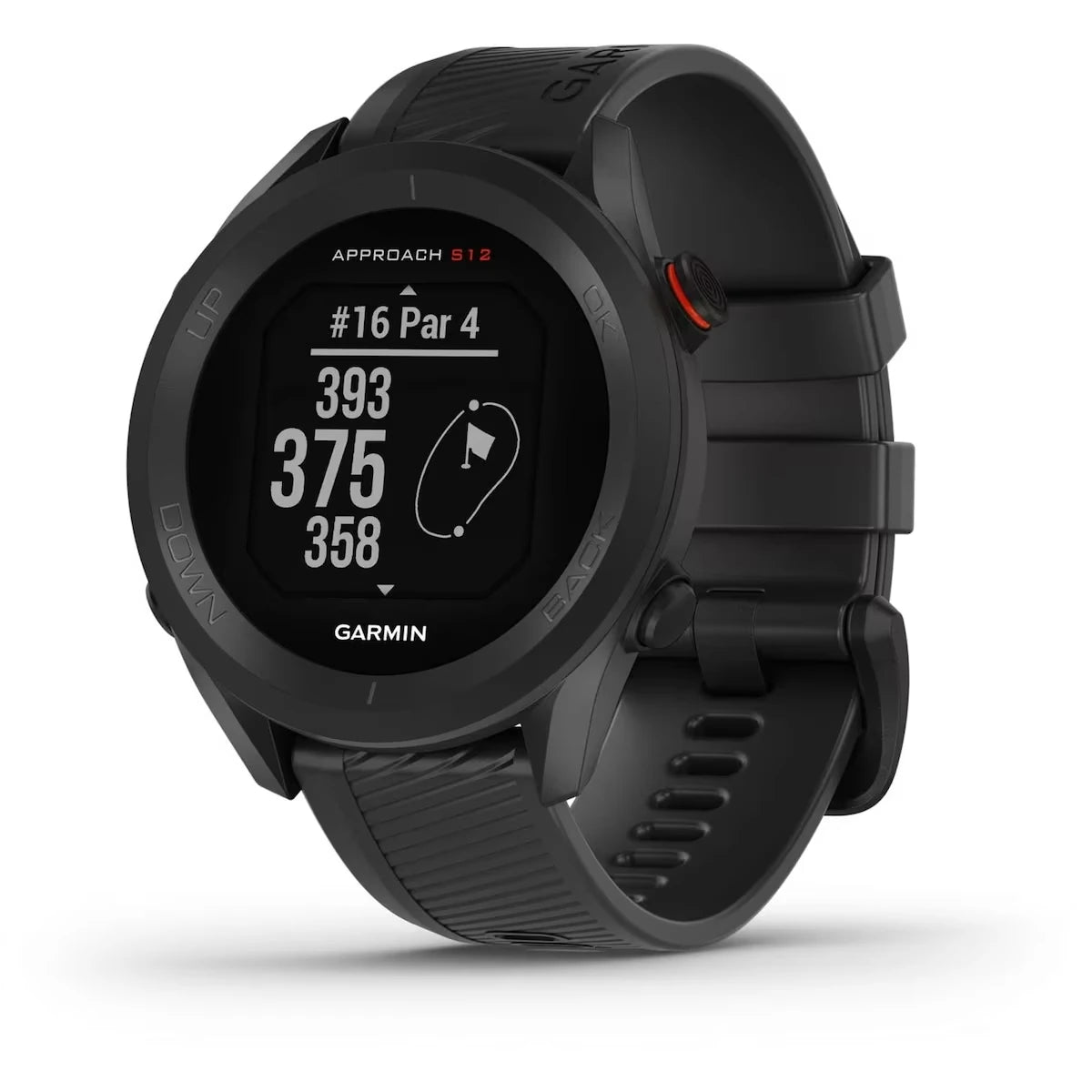 Approach S12  Montre de Golf GPS Noir