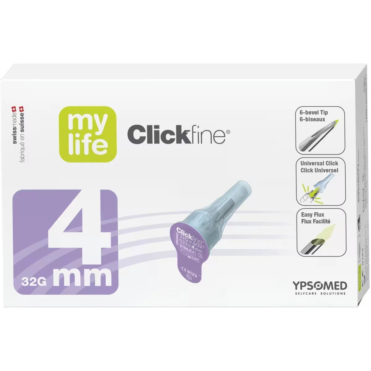 Aiguilles pour stylo Clickfine 4 mm 32G